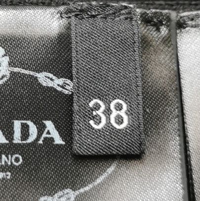 Prada Prada Black Cotton Triangle Logo Knit Top - dmc Size M / US 6-8 / IT 42-44 - 6 Thumbnail