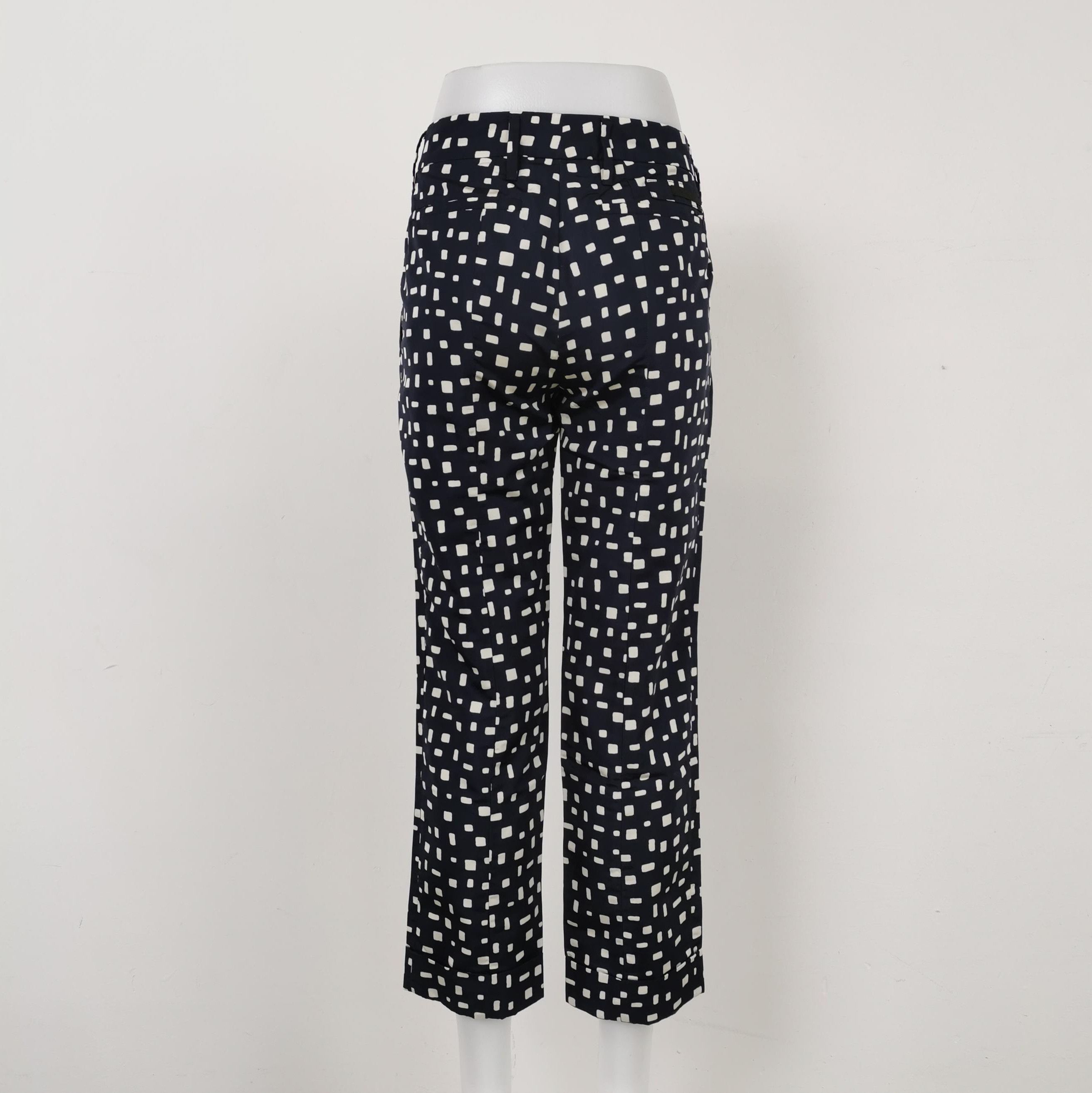 Prada Prada Color Block Polka Dot Trousers Size 38 - dmc Size 38" / US 16 / IT 52 - 2 Thumbnail