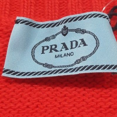 Prada Prada Orange Knitted Sweater with Sailboat Design - dmc Size M / US 6-8 / IT 42-44 - 4 Thumbnail