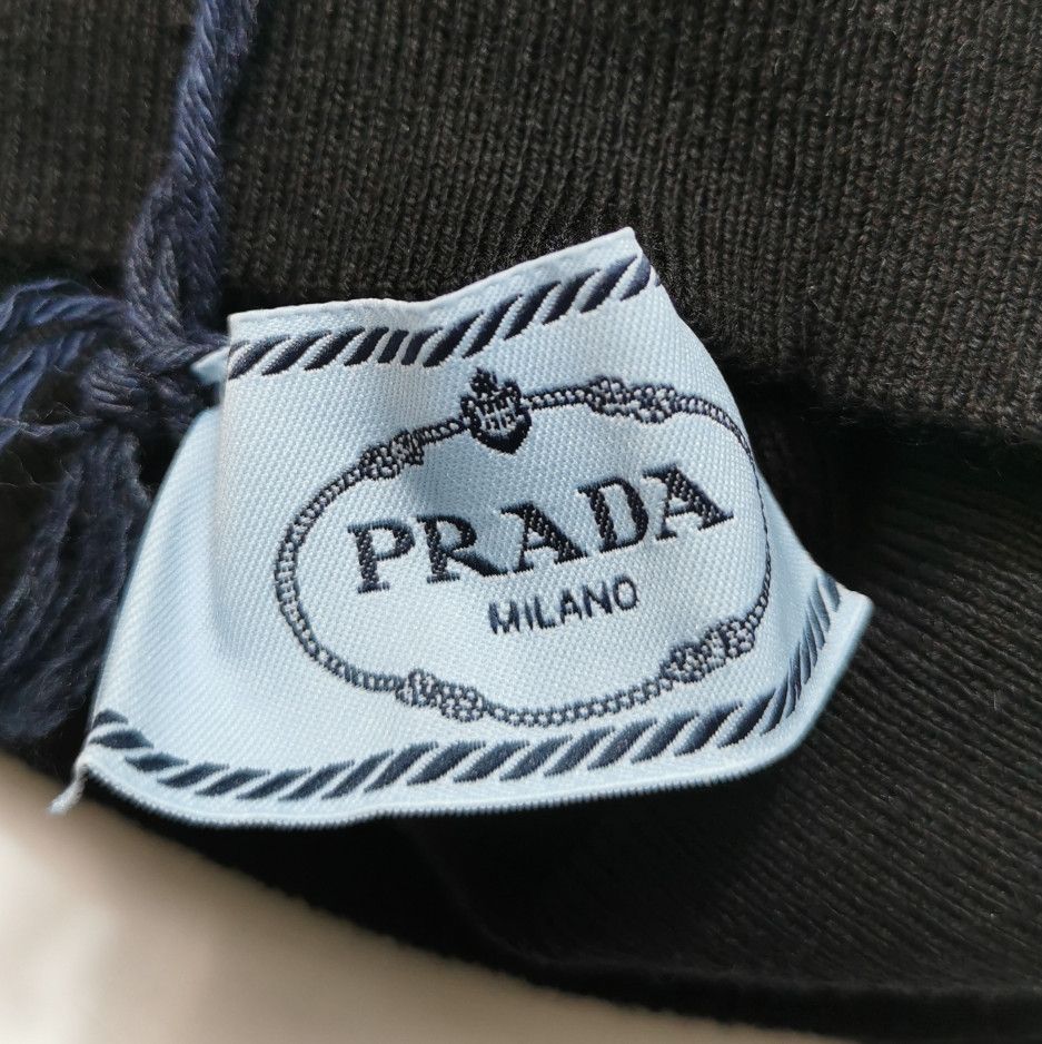 Prada Prada Black Ribbed Knit Turtleneck Sweater - dmc Size M / US 6-8 / IT 42-44 - 5 Thumbnail