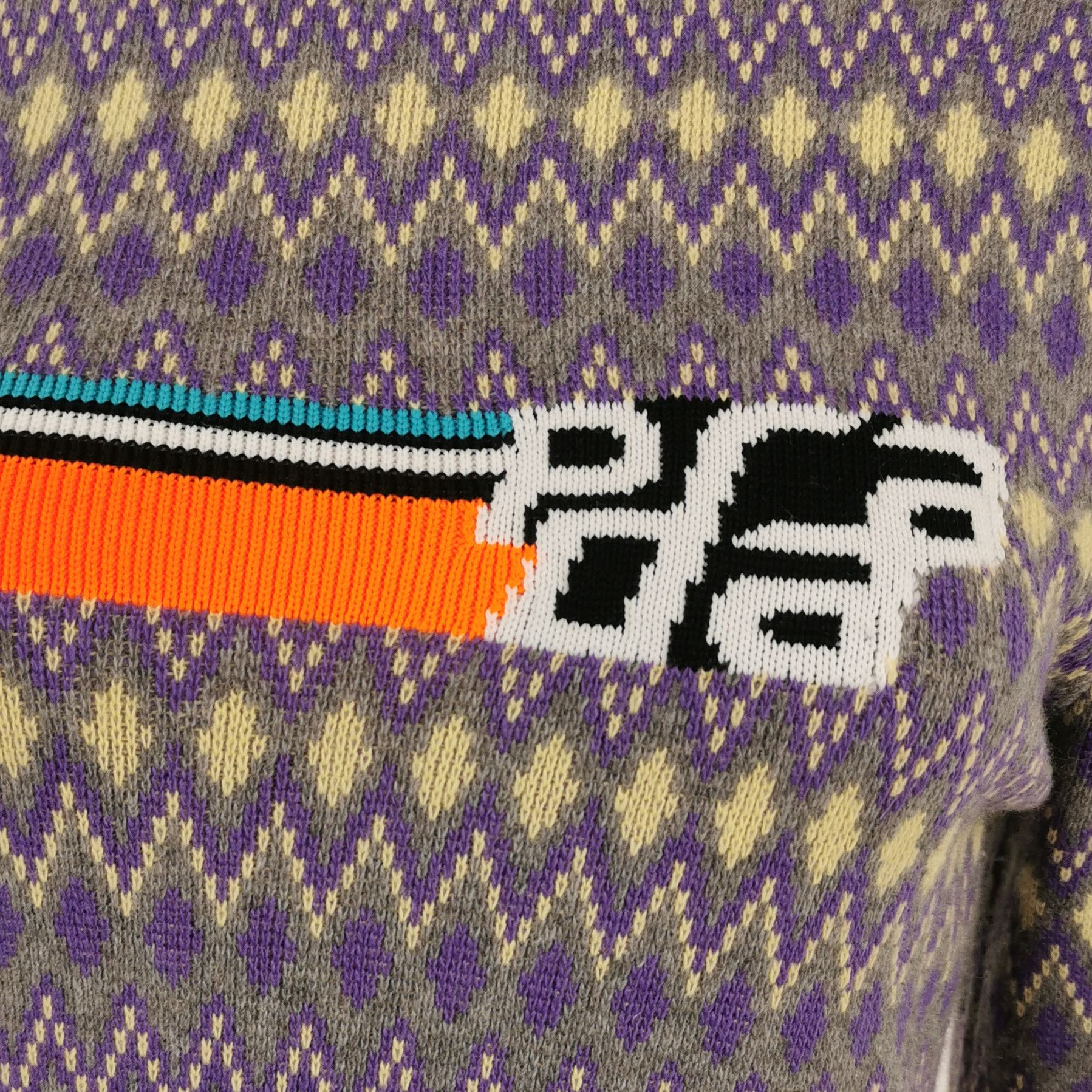 Prada Prada Colorblock Wool Cashmere Blend Sweater - dmc Size M / US 6-8 / IT 42-44 - 3 Thumbnail
