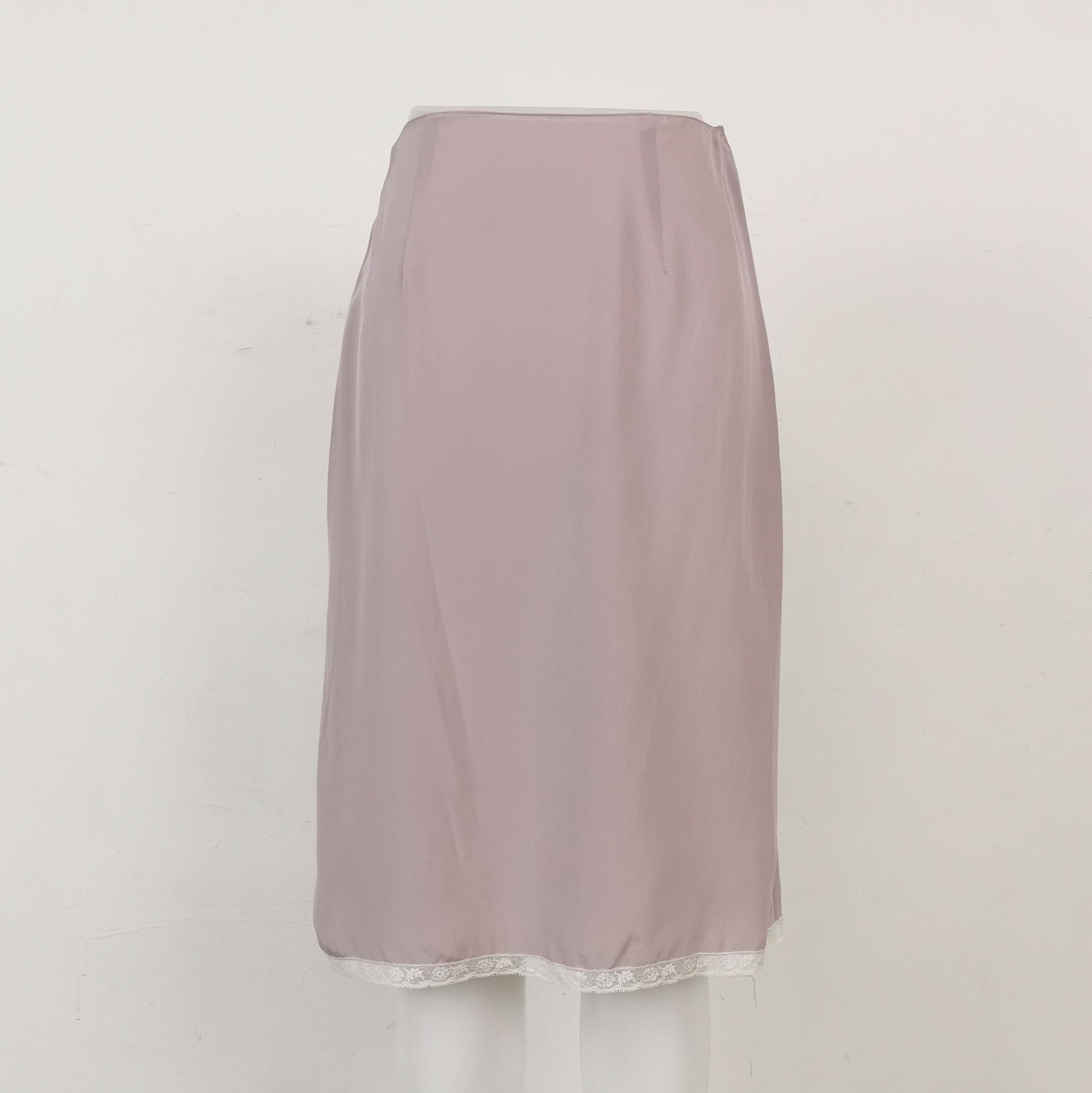 Prada Prada Sequined Midi Skirt in Light Purple - dmc Size 22" - 3 Thumbnail