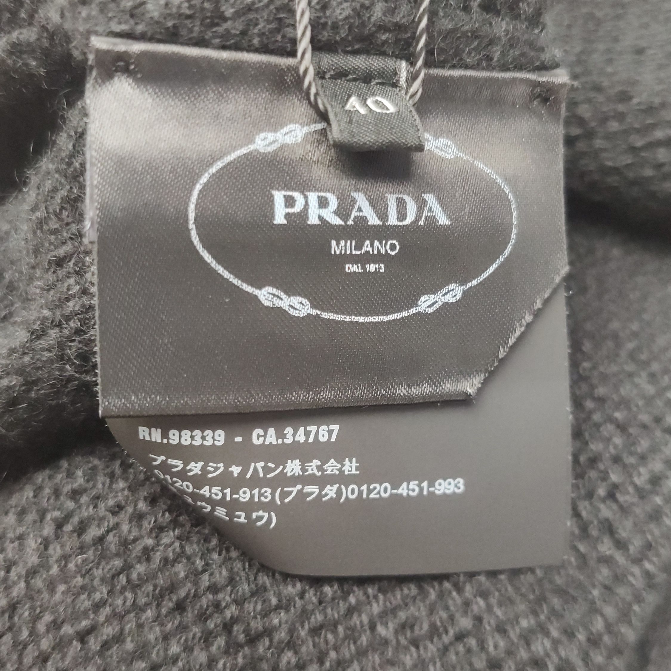 Prada Prada Black Turtleneck Cashmere Dress Size 40 - dmc Size M / US 6-8 / IT 42-44 - 10 Thumbnail