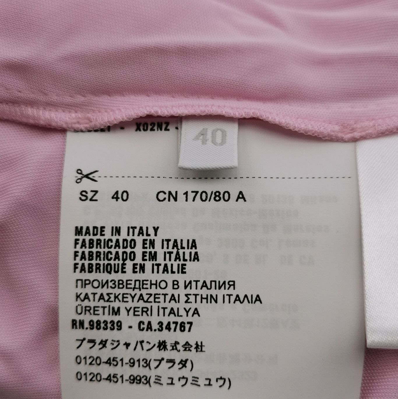 Prada Prada Pink Ruffled Turtleneck Top Size 40 - dmc Size L / US 10 / IT 46 - 6 Thumbnail