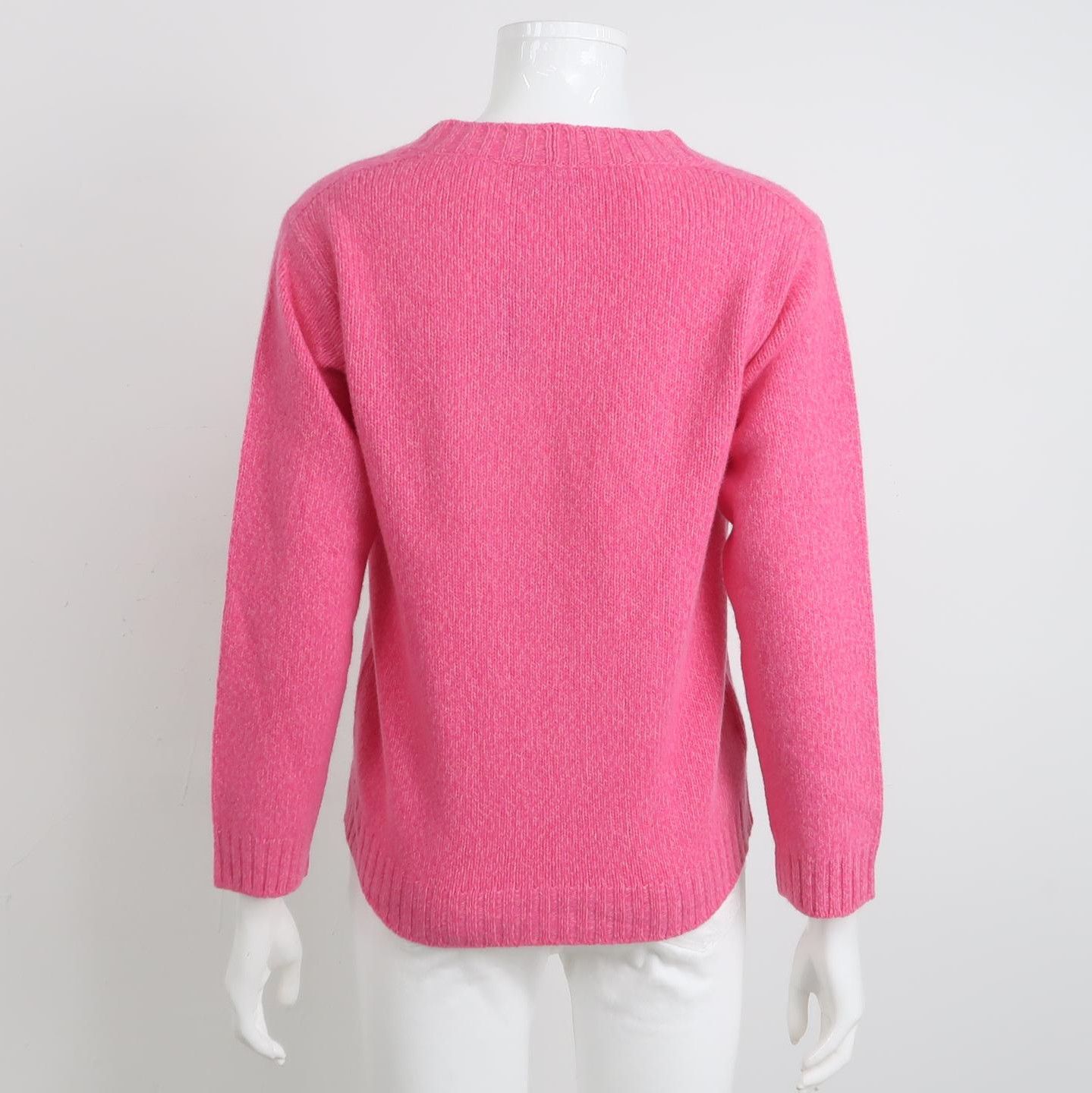 Prada Prada Pink Logo Cardigan Sweater - dmc Size L / US 10 / IT 46 - 2 Thumbnail