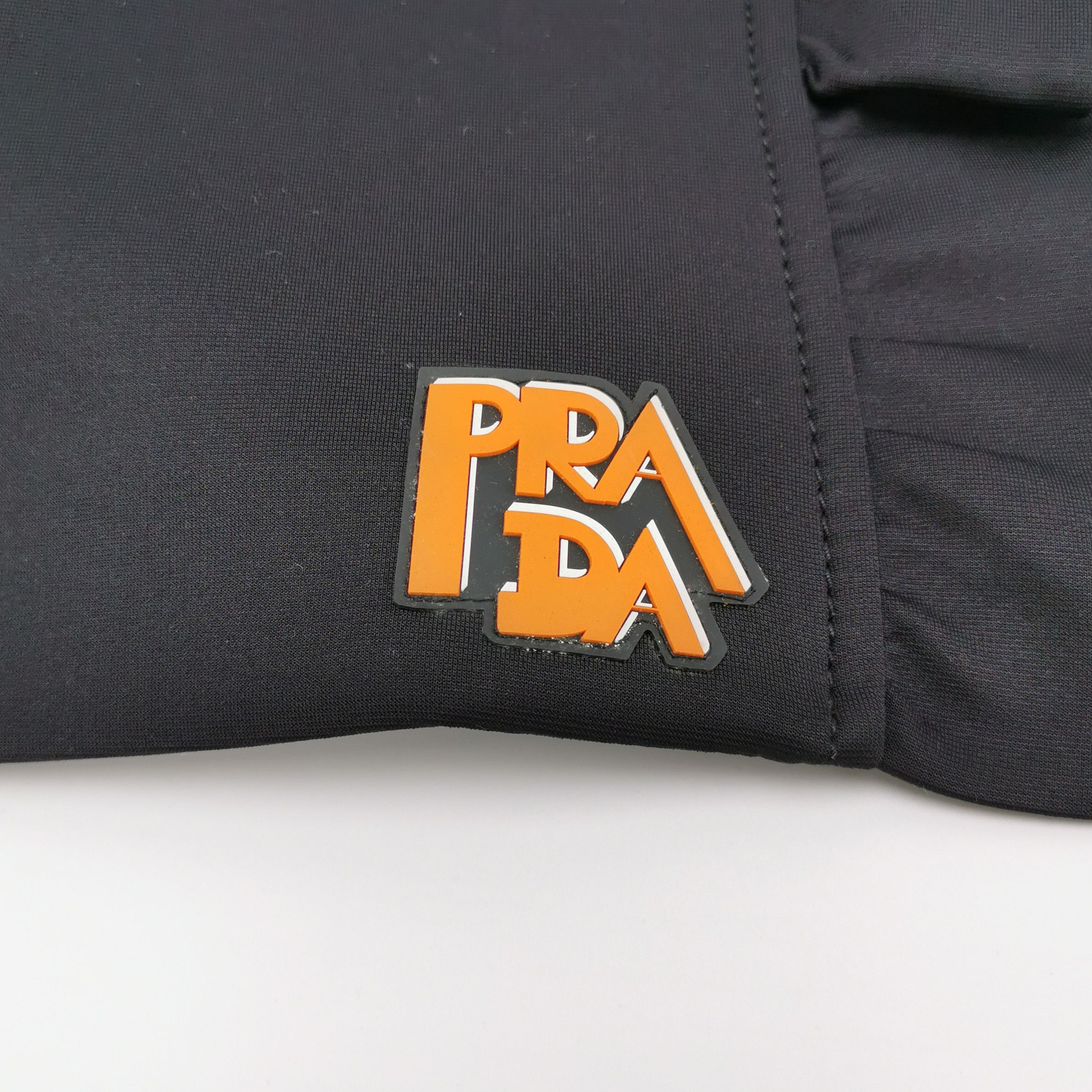 Prada Prada Logo Appliqué Skirt in Black - dmc Size 38" / US 16 / IT 52 - 3 Thumbnail