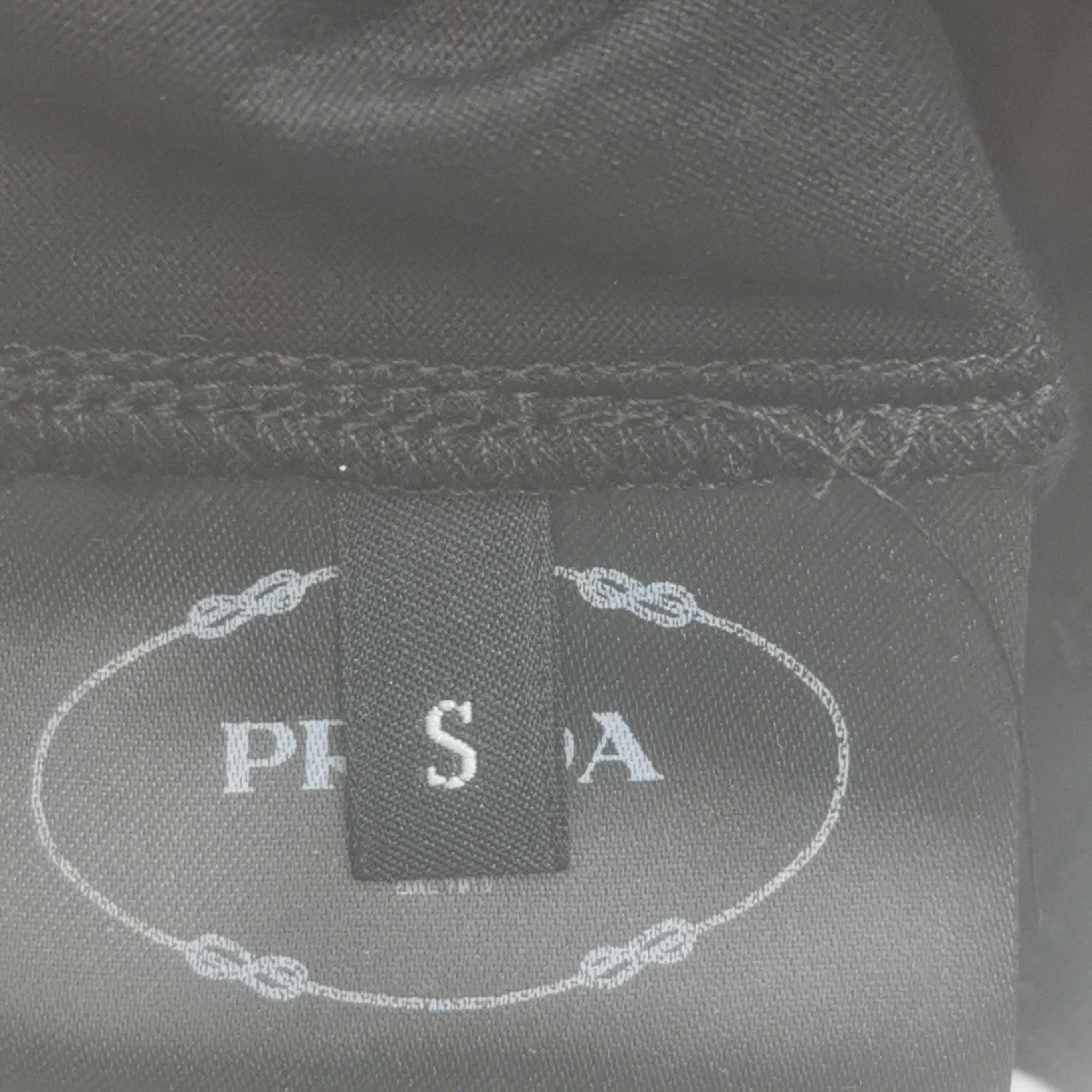 Prada Prada Black Cotton Long Sleeve Top with Triangle Detail - dmc Size S / US 4 / IT 40 - 7 Thumbnail