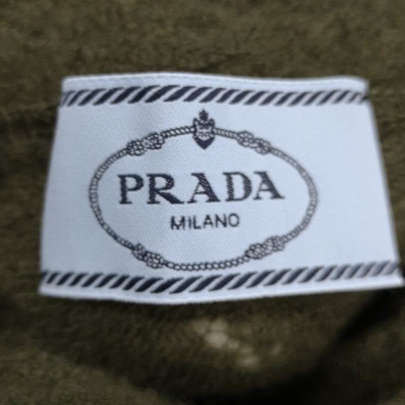 Prada Prada Wool Color-Block Turtleneck Sweater - dmc Size M / US 6-8 / IT 42-44 - 4 Thumbnail