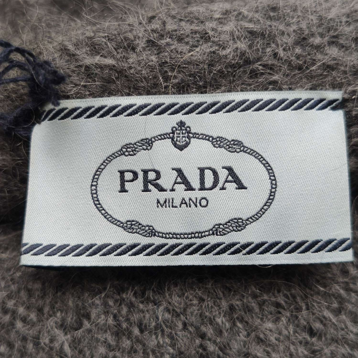 Prada Prada Wool Blend Hooded Long Sleeve Coat - dmc Size M / US 6-8 / IT 42-44 - 4 Thumbnail
