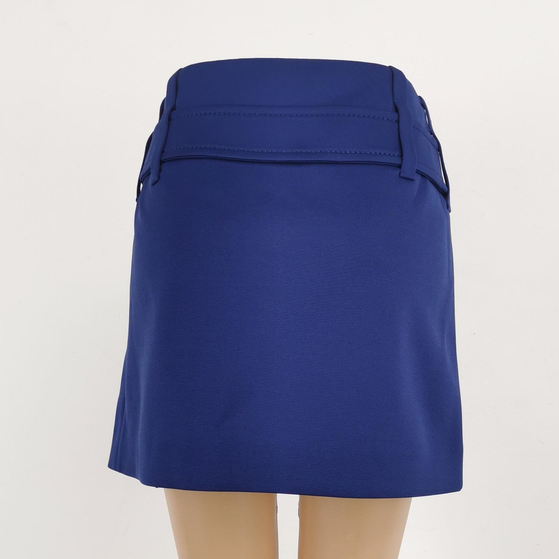 Prada Prada Solid Color Logo Half Skirt - dmc Size 38" / US 16 / IT 52 - 2 Thumbnail