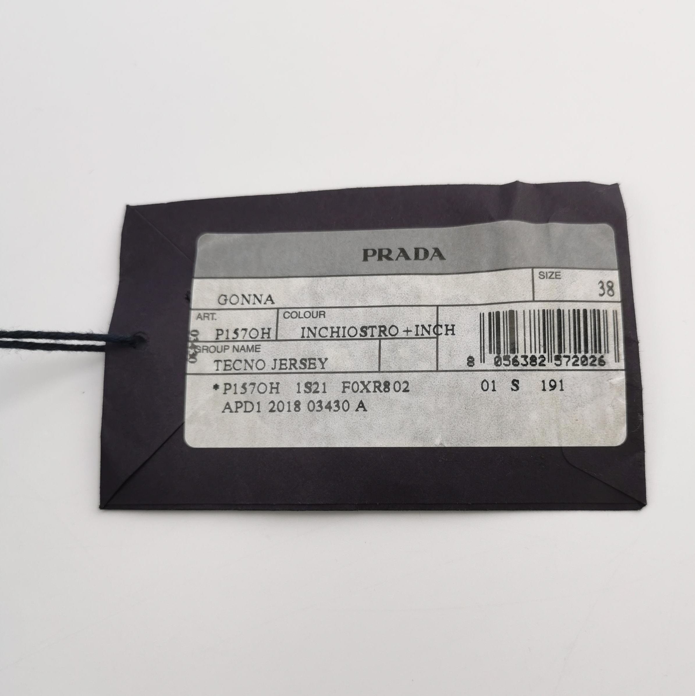 Prada Prada Solid Color Logo Half Skirt - dmc Size 38" / US 16 / IT 52 - 5 Thumbnail