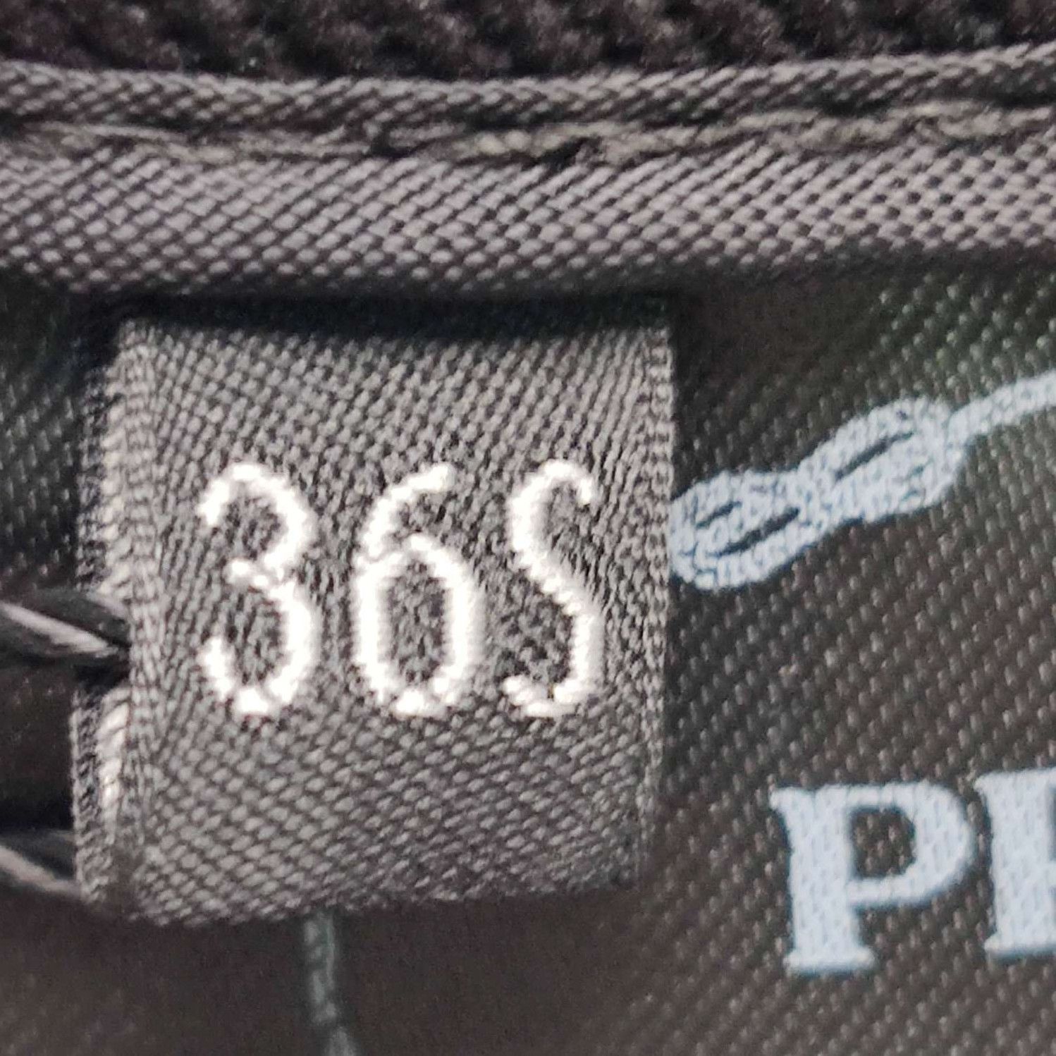 Prada Prada Black Cotton Triangle Logo Trousers - dmc Size 36" / US 14 / IT 50 - 7 Thumbnail