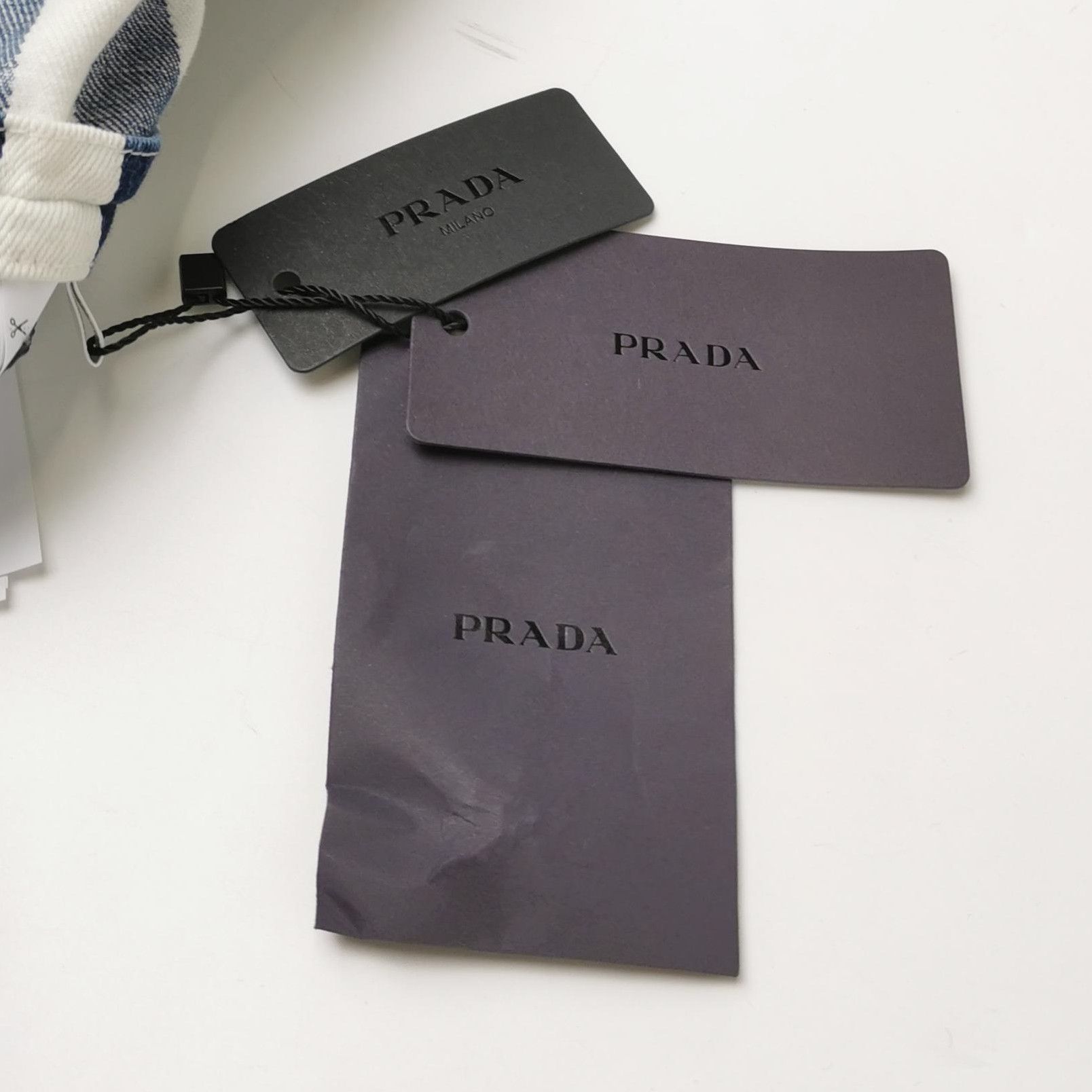 Prada Prada Striped Cotton Logo Long Sleeve Jacket - dmc Size L / US 10 / IT 46 - 4 Thumbnail