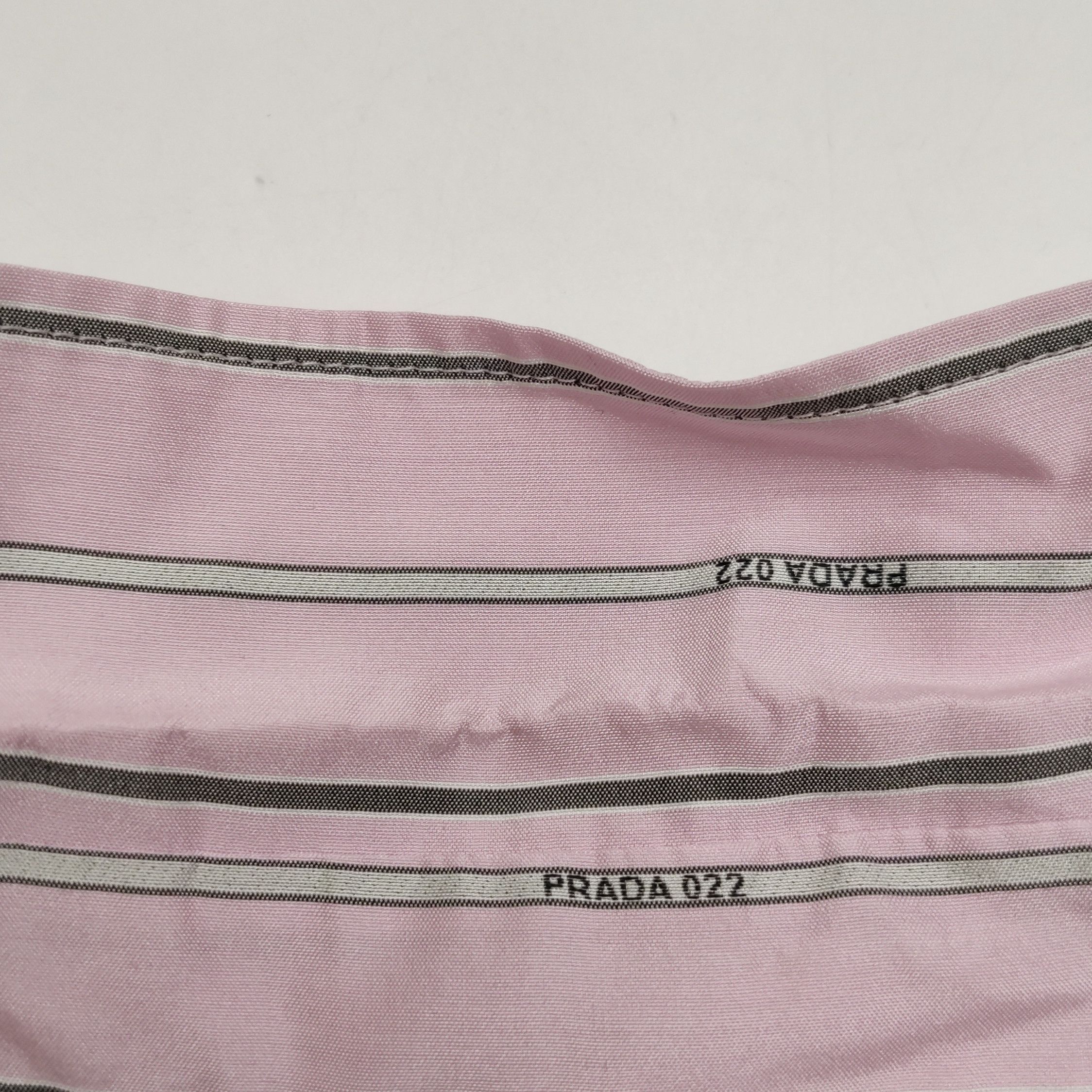 Prada Prada Striped Silk Long-Sleeve Dress in Size 40 - dmc Size L / US 10 / IT 46 - 13 Thumbnail