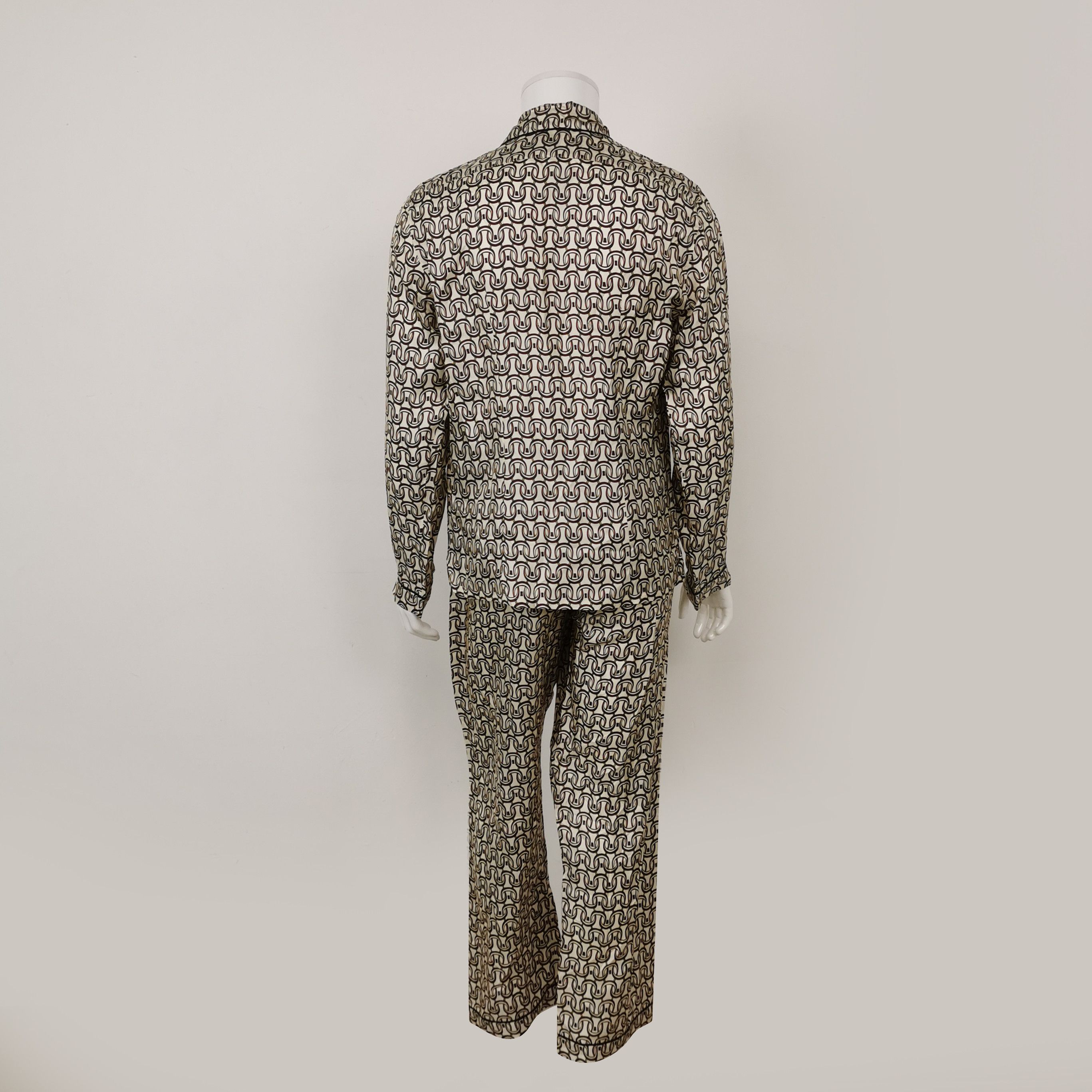 Prada Prada Printed Silk Long Sleeve Set in Size S - dmc Size S / US 4 / IT 40 - 2 Thumbnail