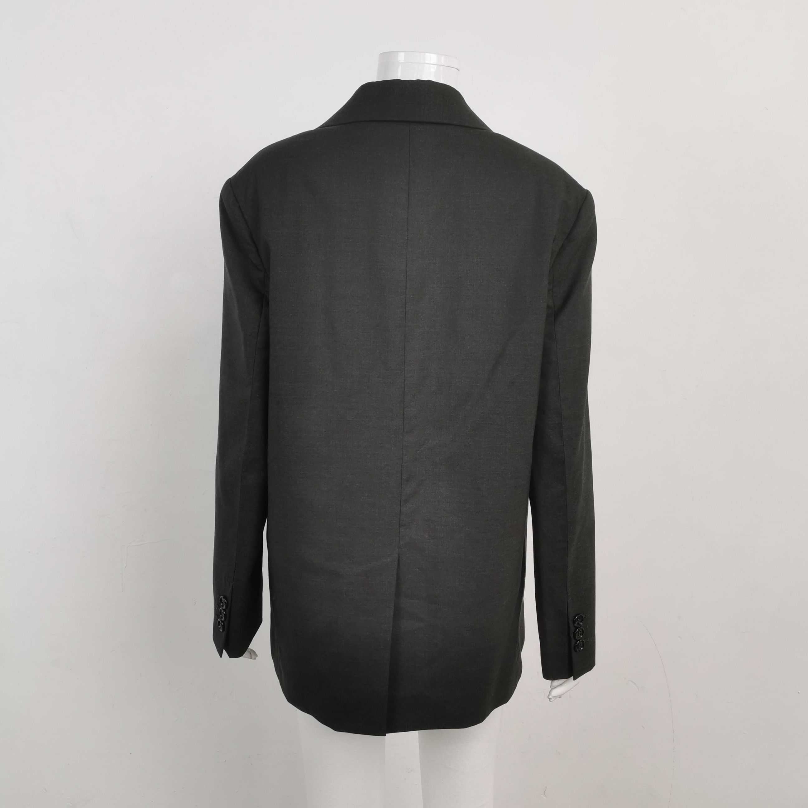 Prada Prada Wool Single Button Lapel Blazer - dmc Size M / US 6-8 / IT 42-44 - 2 Thumbnail