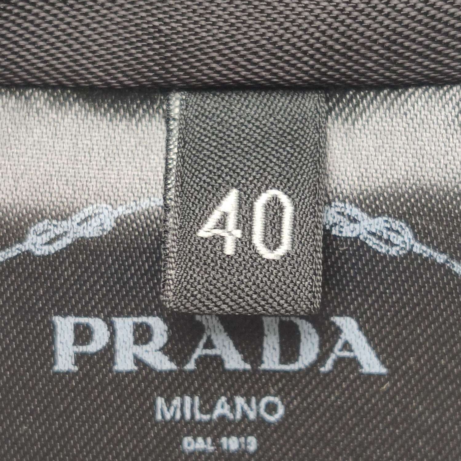 Prada Prada Wool Single Button Lapel Blazer - dmc Size M / US 6-8 / IT 42-44 - 6 Thumbnail