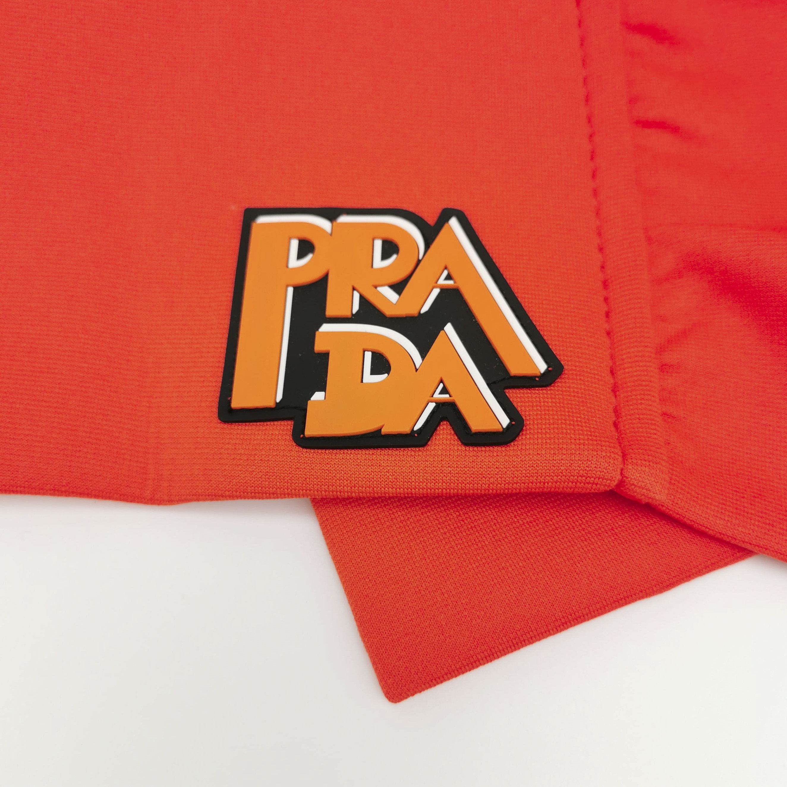 Prada Prada Colorful Logo-Trimmed Wrap Skirt - dmc Size 40" / US 18 - 4 Thumbnail