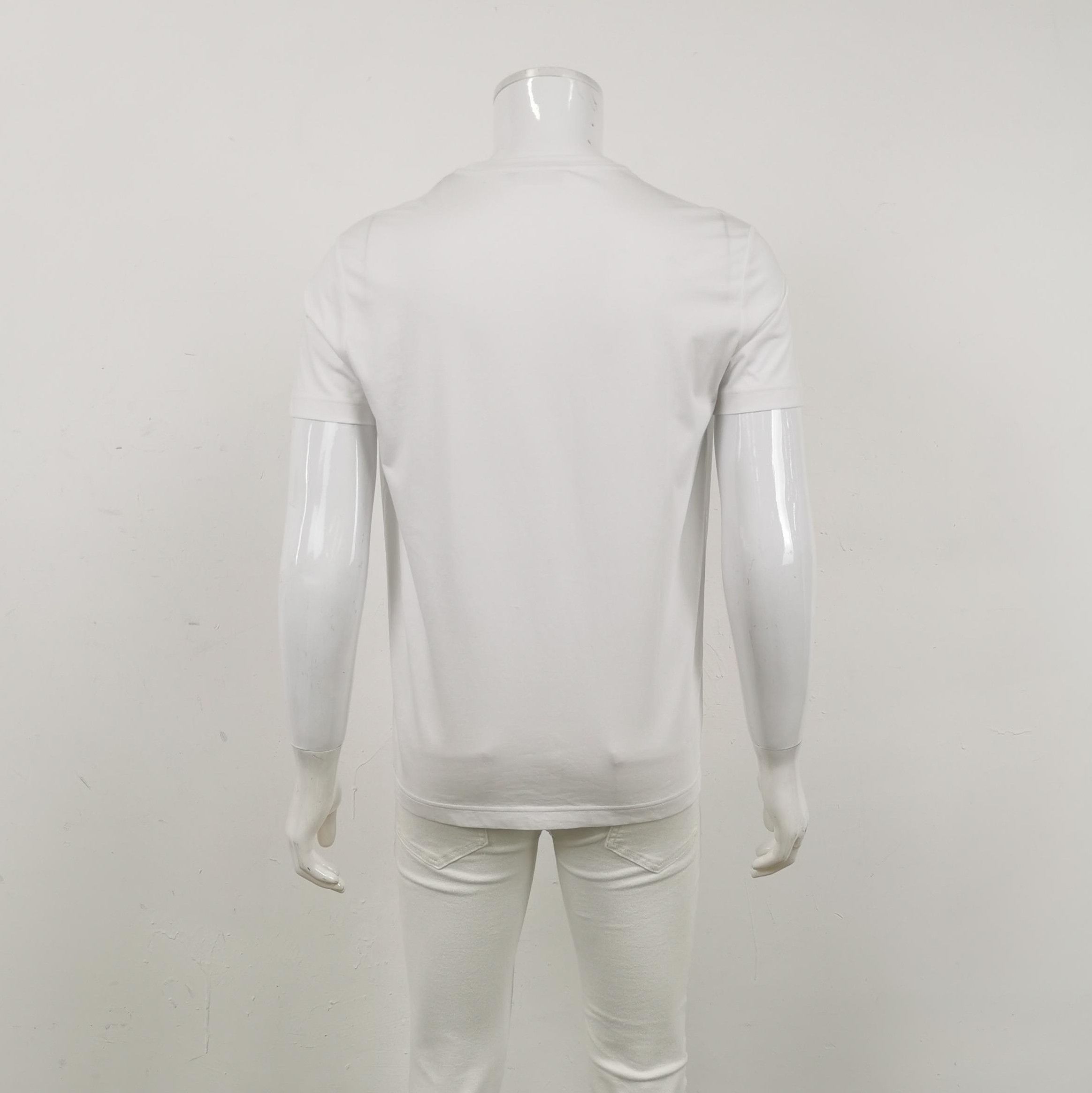 Prada Prada Logo Cotton Long Sleeve T-Shirt - dmc Size L / US 10 / IT 46 - 2 Thumbnail