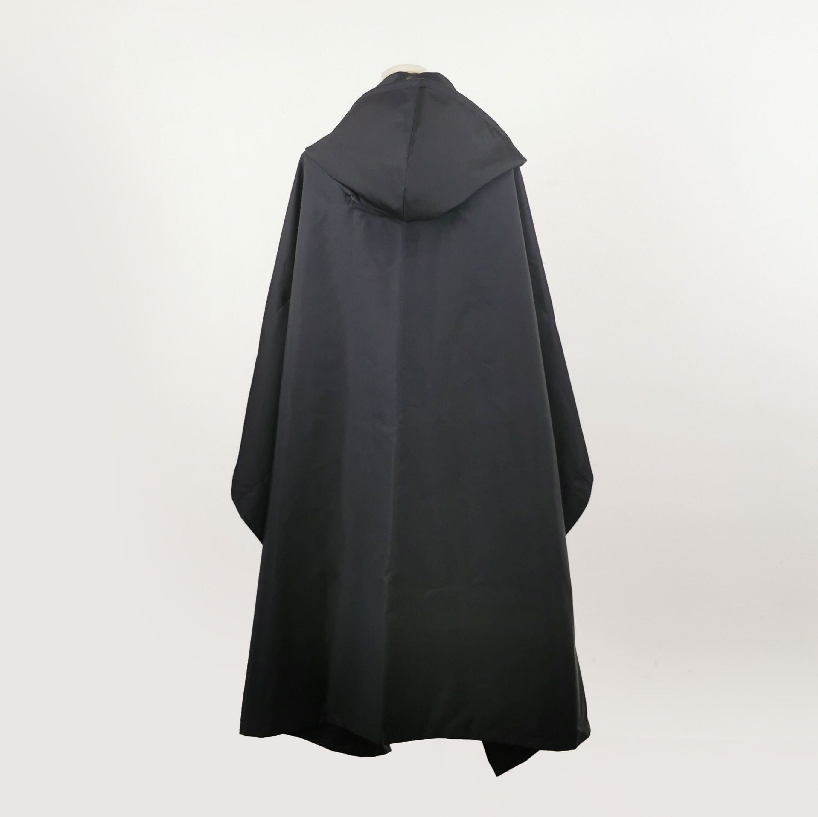 Prada Prada Solid Black Hooded Coat Size 36 - dmc Size XS / US 0-2 / IT 36-38 - 3 Thumbnail