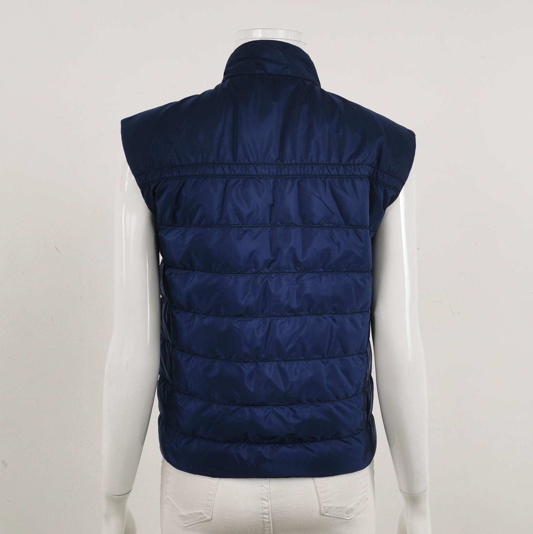 Prada Prada Navy Padded Sleeveless Vest - dmc Size M / US 6-8 / IT 42-44 - 2 Thumbnail
