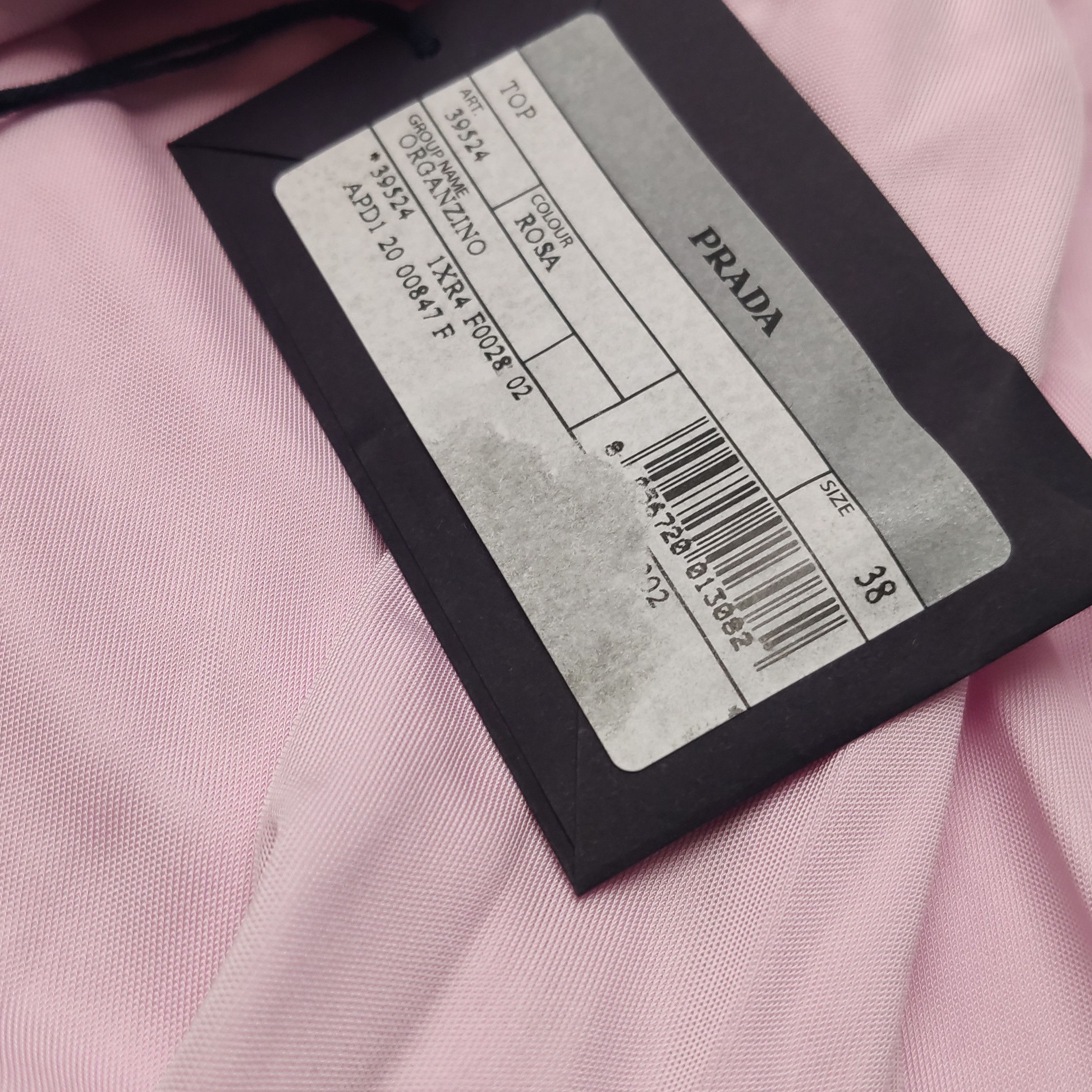 Prada Prada Ruffled Long Sleeve Top in Pink - dmc Size XS / US 0-2 / IT 36-38 - 10 Thumbnail
