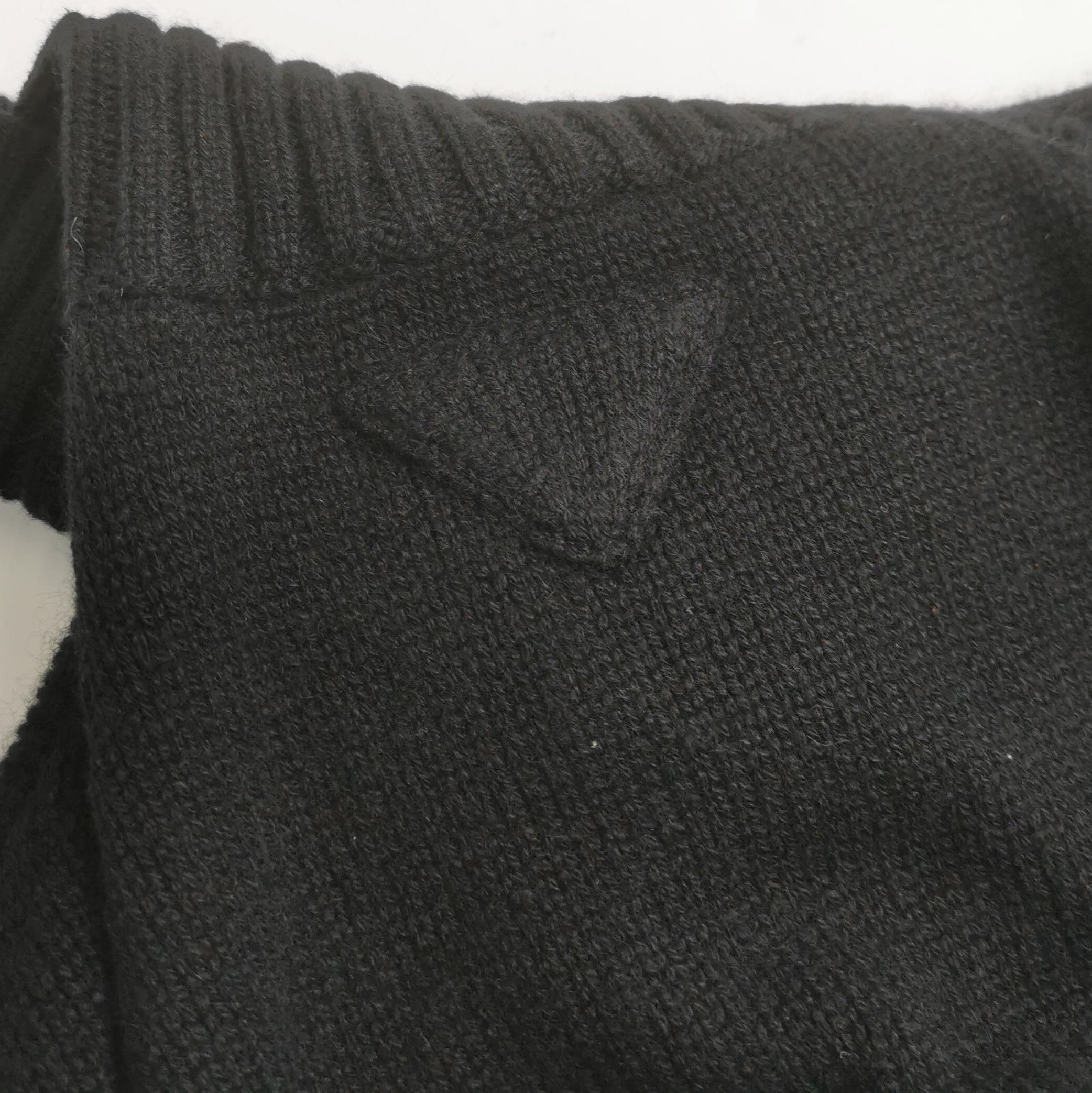 Prada Prada Black Cashmere High-Neck Long Sleeve Dress - dmc Size S / US 4 / IT 40 - 3 Thumbnail
