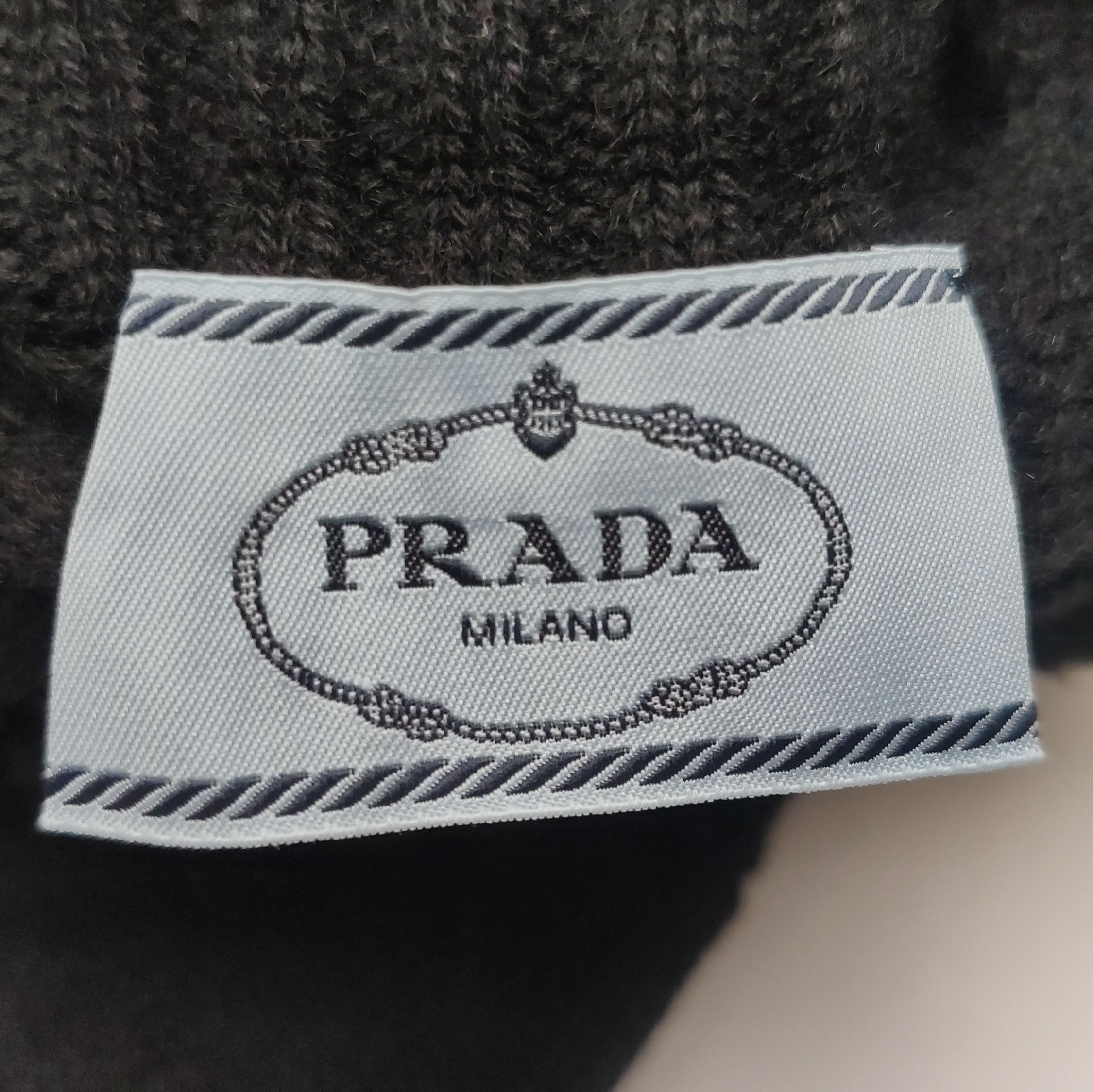 Prada Prada Black Cashmere Turtleneck Dress - dmc Size XS / US 0-2 / IT 36-38 - 5 Thumbnail