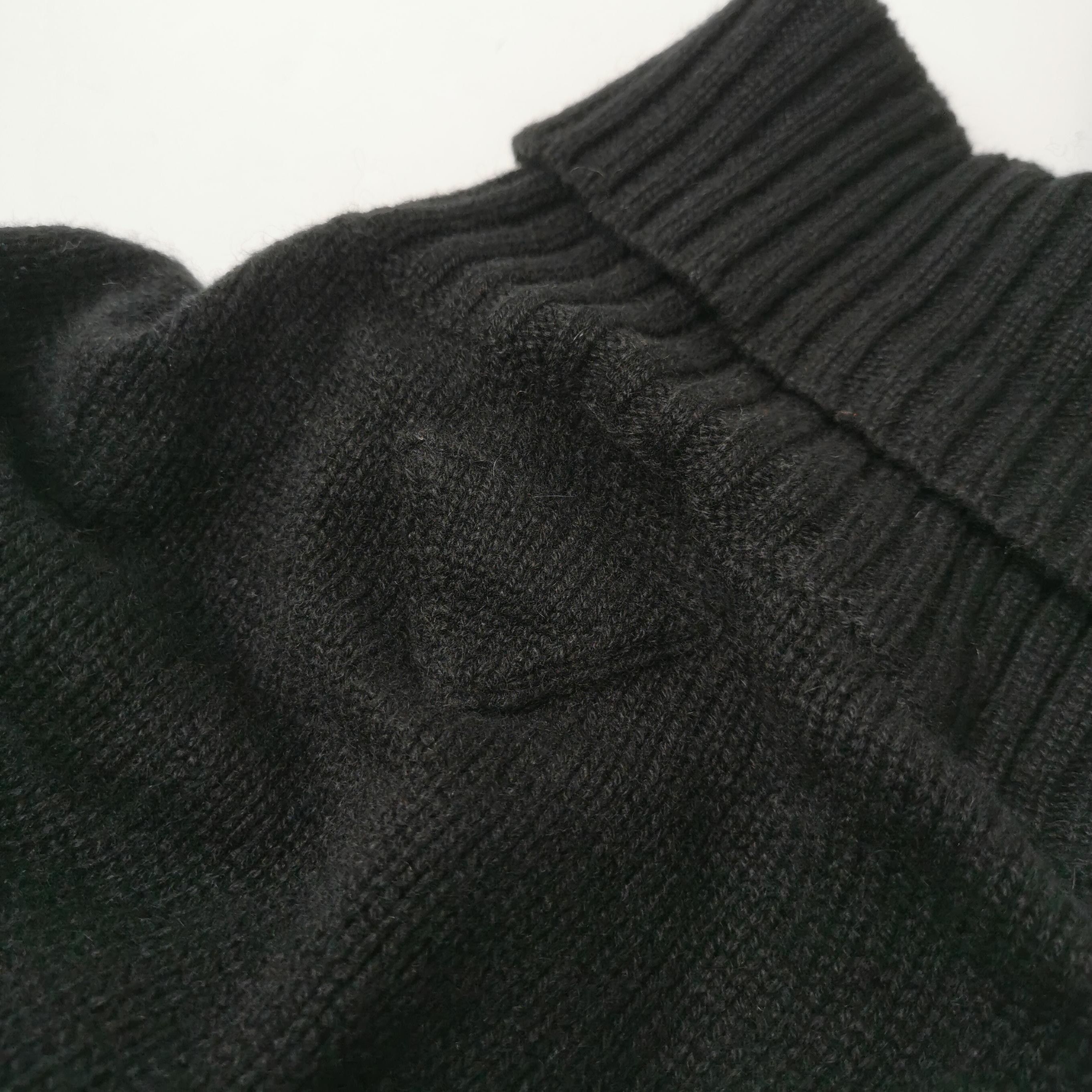 Prada Prada Black Cashmere Turtleneck Dress - dmc Size XS / US 0-2 / IT 36-38 - 3 Thumbnail