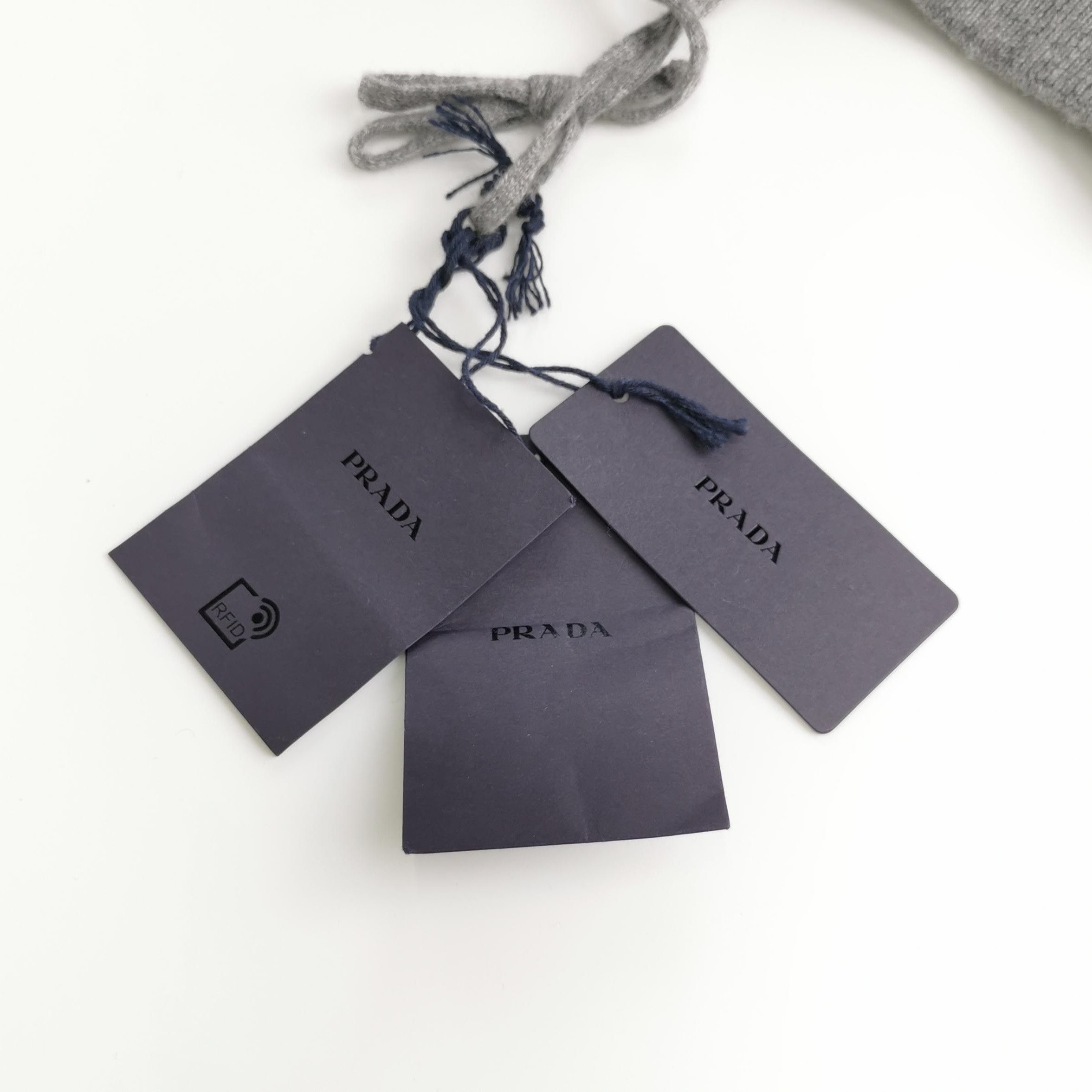 Prada Grey Cashmere Pants in Size 40 - dmc