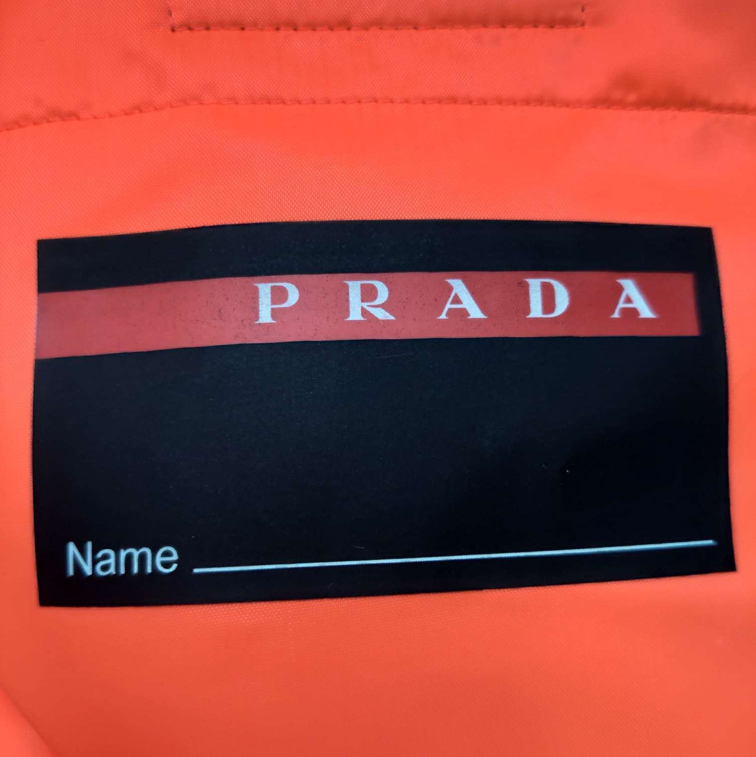 Prada Prada Orange Logo Hooded Long Sleeve Jacket - dmc Size S / US 4 / IT 40 - 5 Thumbnail
