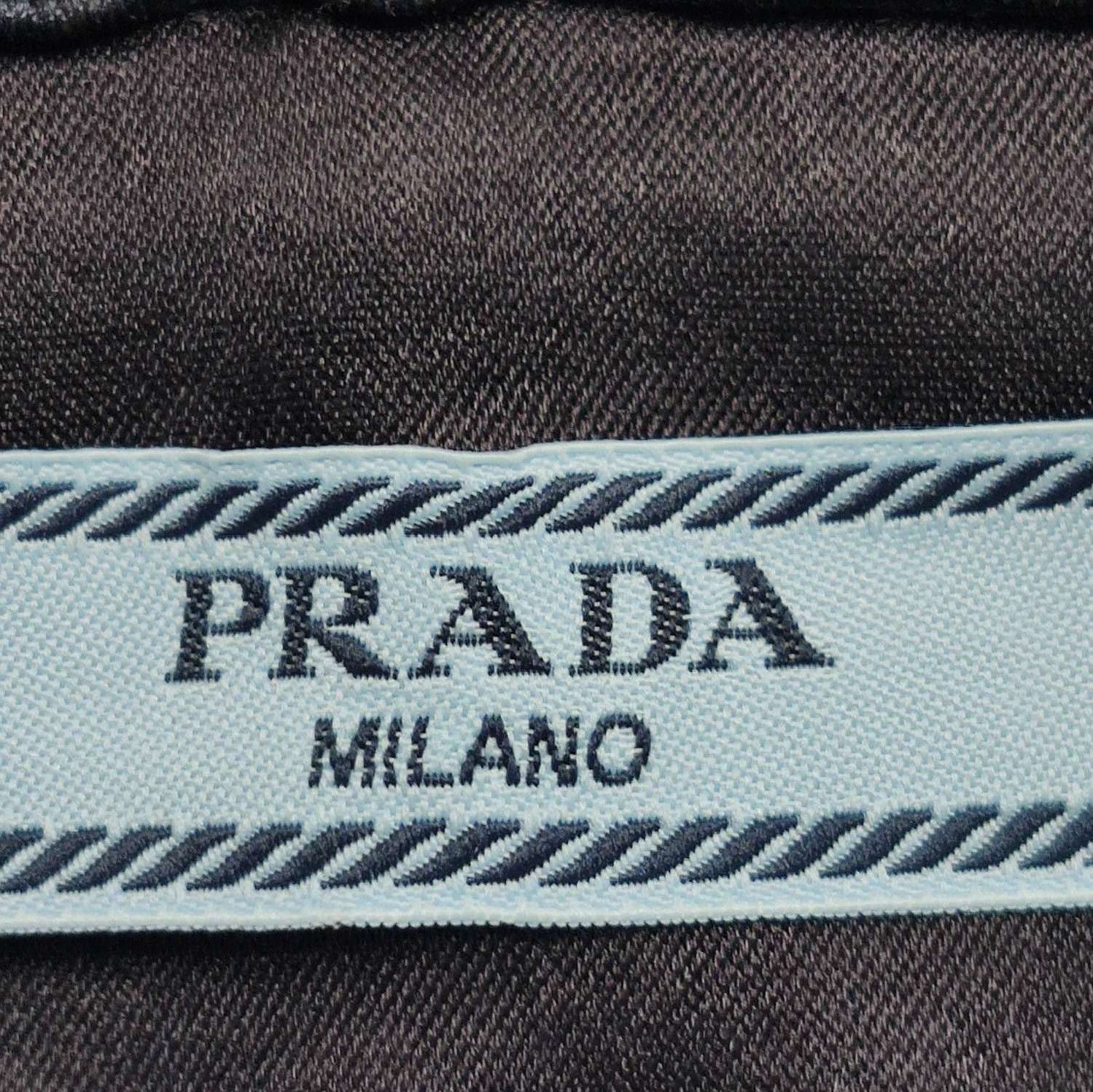 Prada Prada Black Silk Pleated Midi Skirt - dmc Size 40" / US 18 - 5 Thumbnail