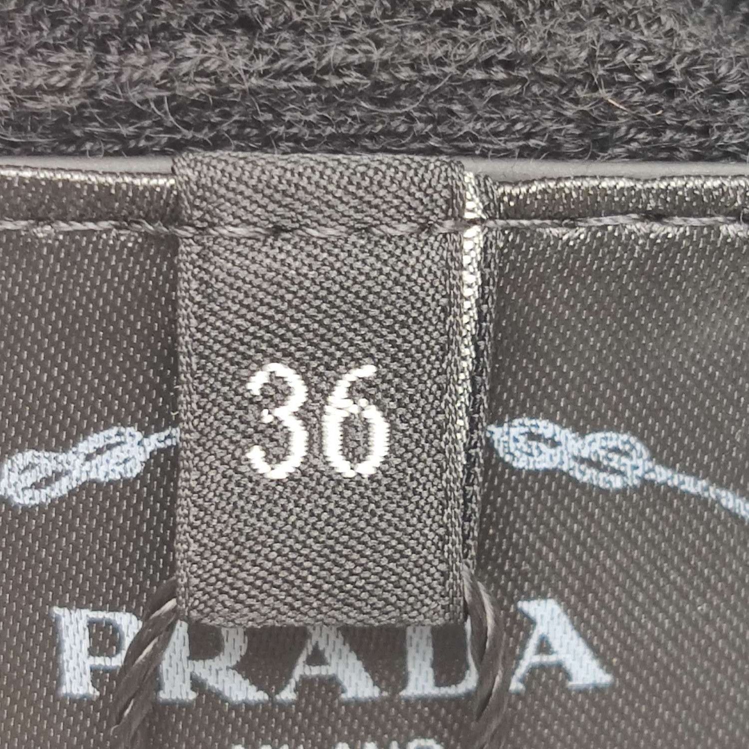 Prada Prada Black Cashmere Zip Cardigan Sweater - dmc Size XXS / US 00 / IT 34 - 7 Thumbnail