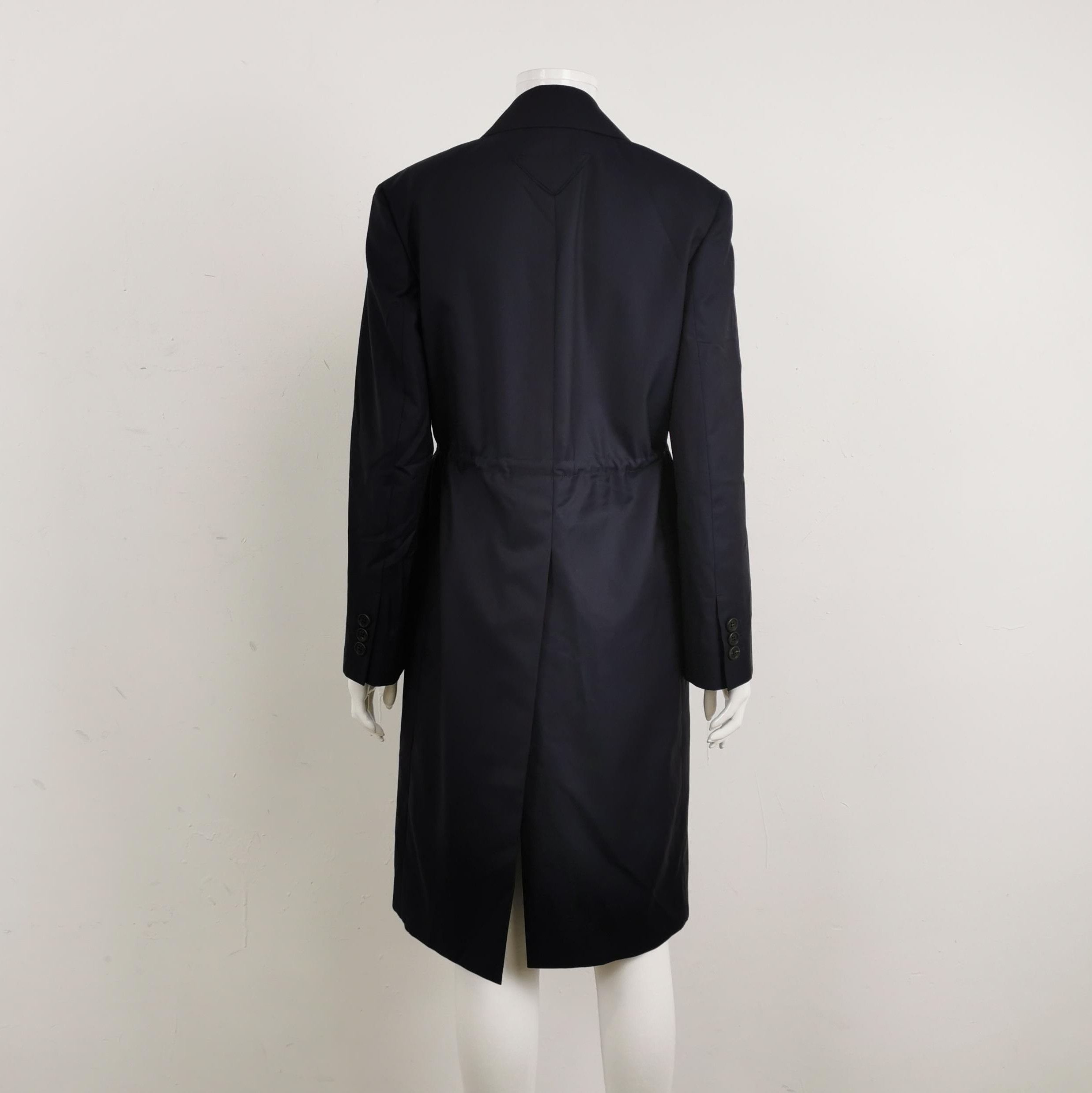 Prada Prada Classic Wool Long Sleeve Coat - dmc Size S / US 4 / IT 40 - 2 Thumbnail
