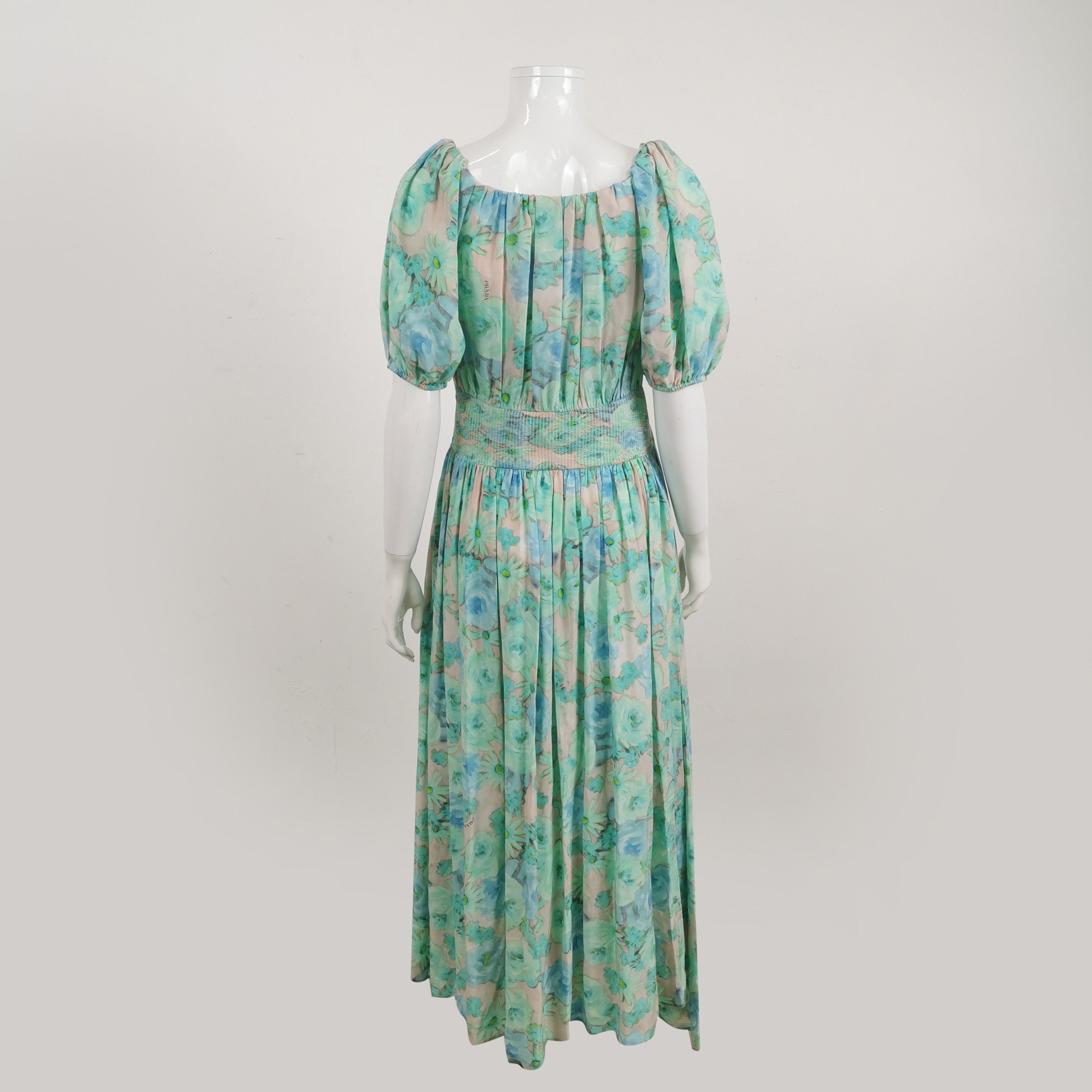 Prada Prada Colorful Silk Dress Size 40 - dmc Size M / US 6-8 / IT 42-44 - 2 Thumbnail
