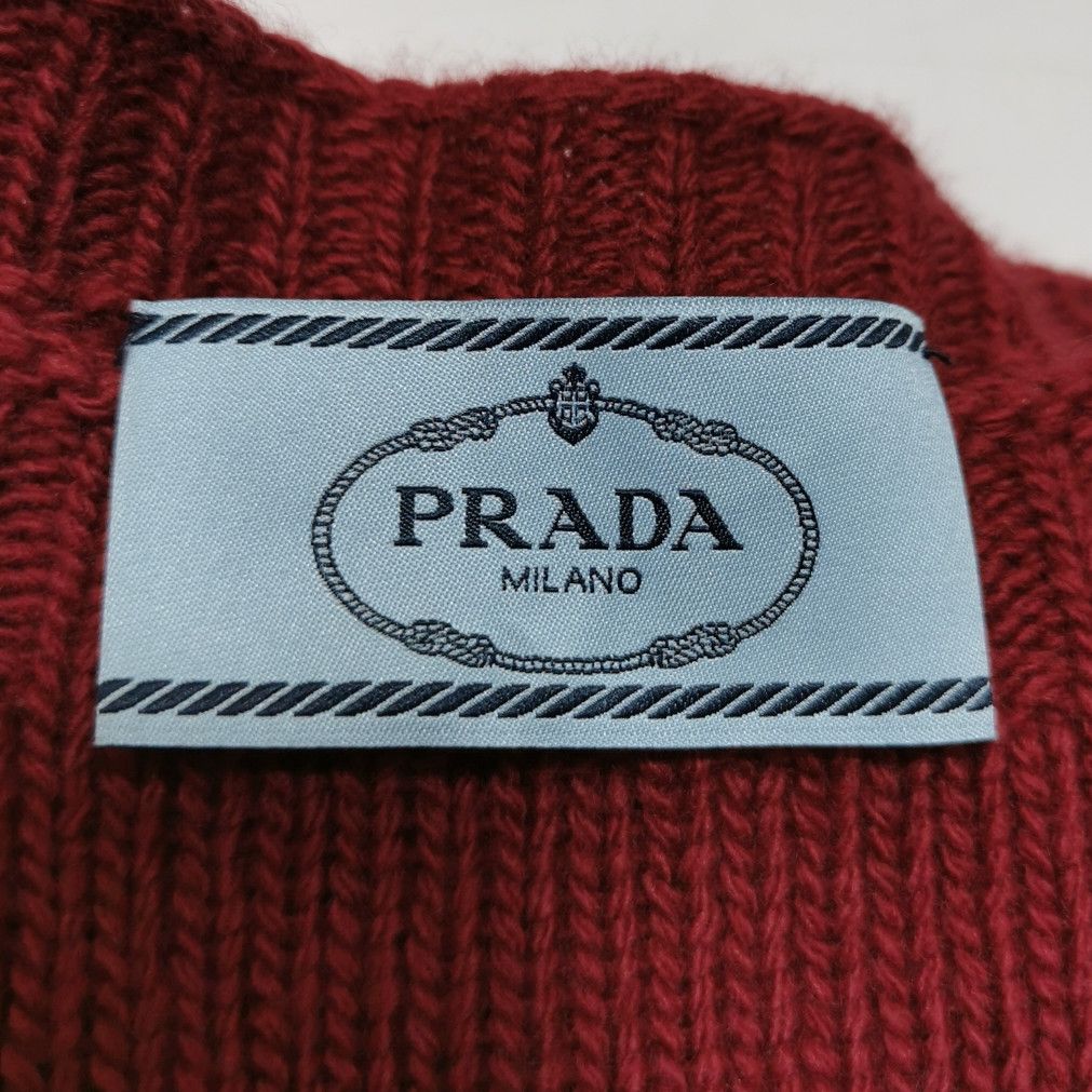 Prada Prada Color Block Graphic Knit Sweater - dmc Size S / US 4 / IT 40 - 3 Thumbnail