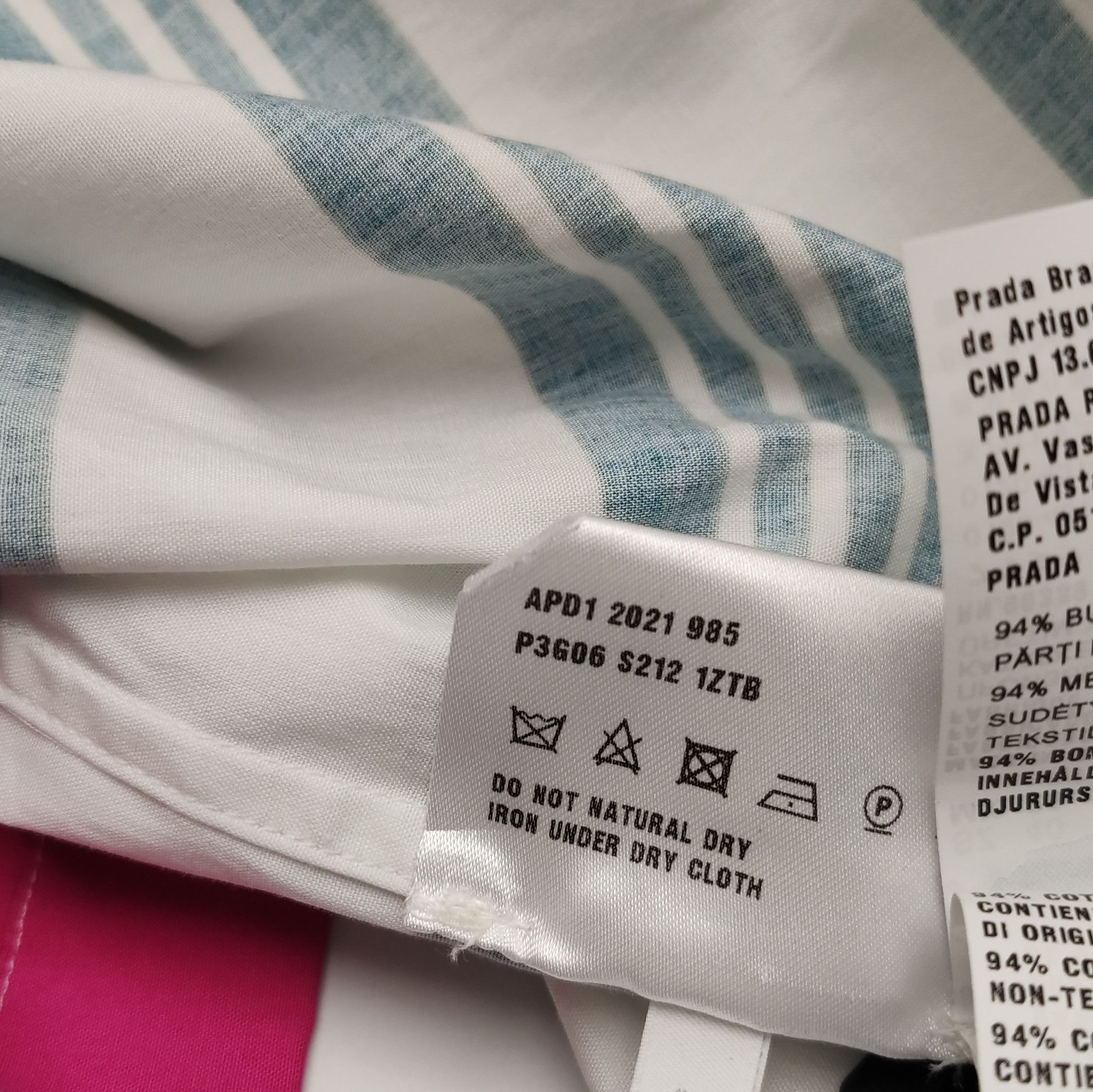 Prada Prada Colorful Striped Logo Polo Dress - dmc Size M / US 6-8 / IT 42-44 - 10 Thumbnail