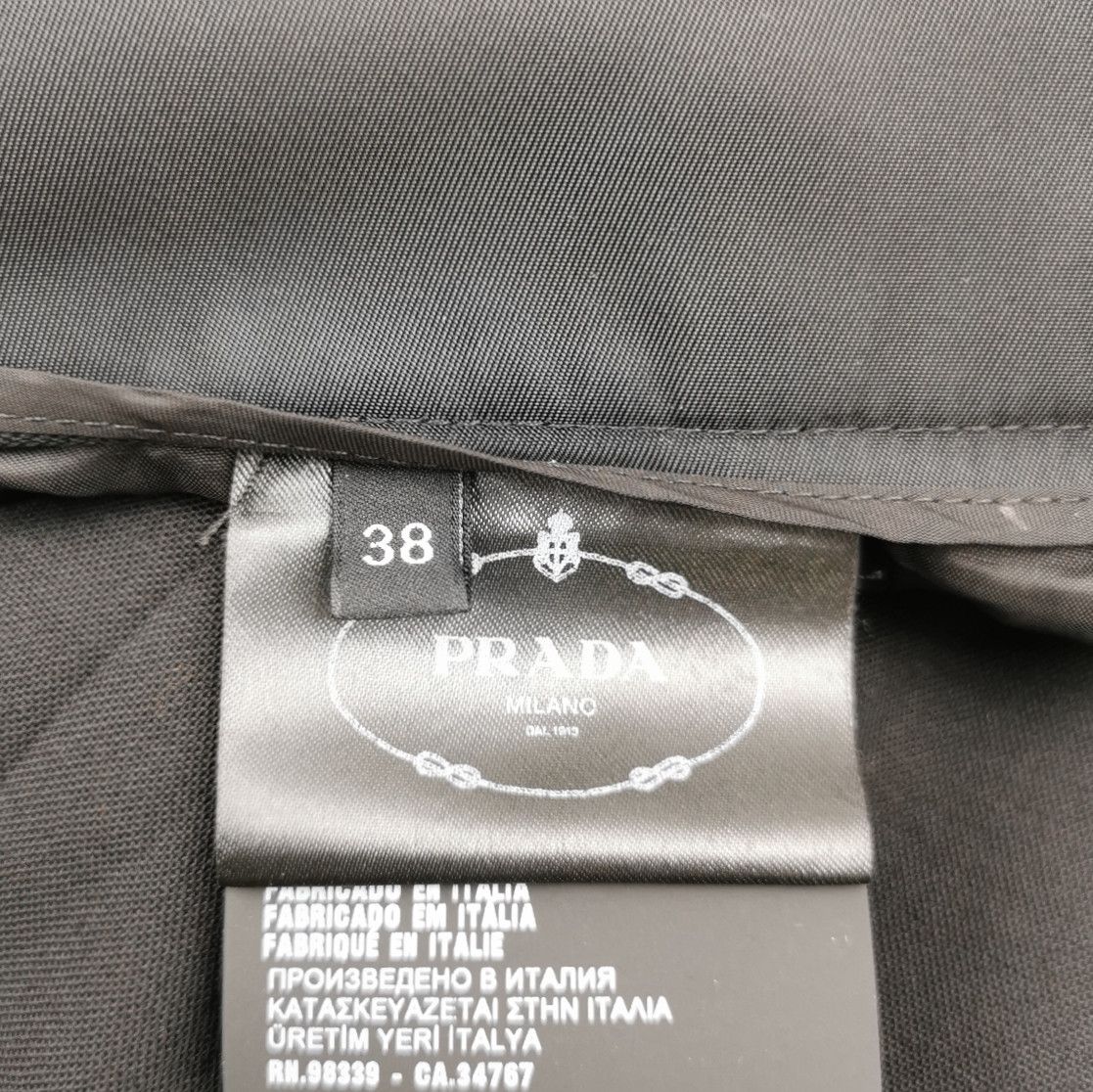 Prada Prada Wool Blend Triangle Logo Trousers - dmc Size 38" / US 16 / IT 52 - 8 Thumbnail