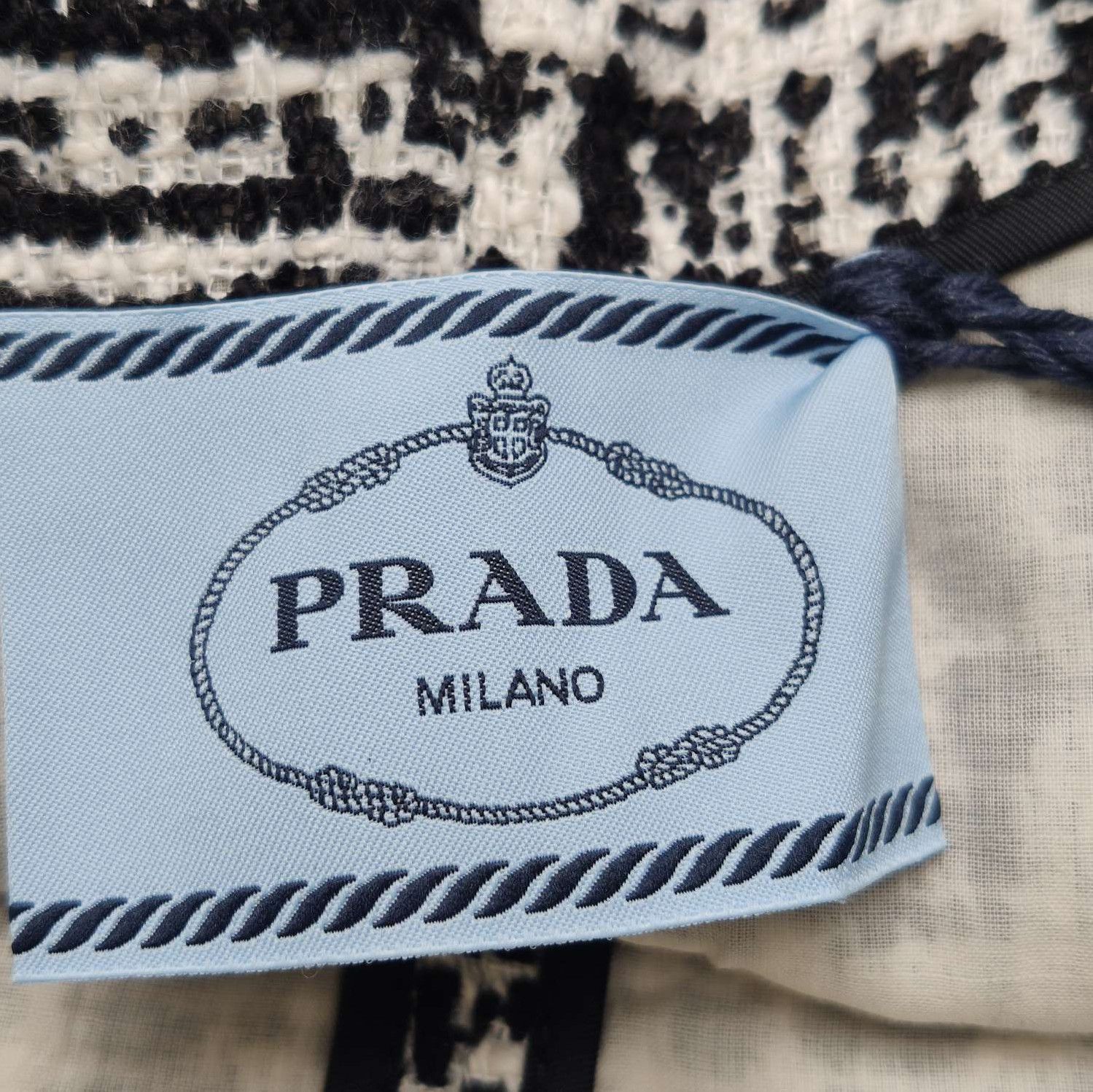 Prada Prada Color-Blocked Sleeveless Dress in Black White - dmc Size XXS / US 00 / IT 34 - 5 Thumbnail