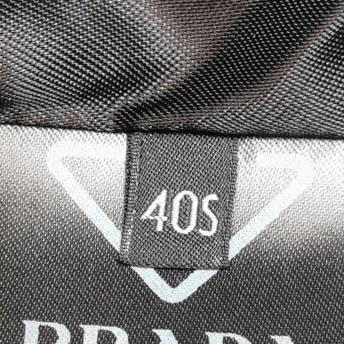 Prada Prada Black Cotton Trench Coat with Belt - dmc Size M / US 6-8 / IT 42-44 - 8 Thumbnail