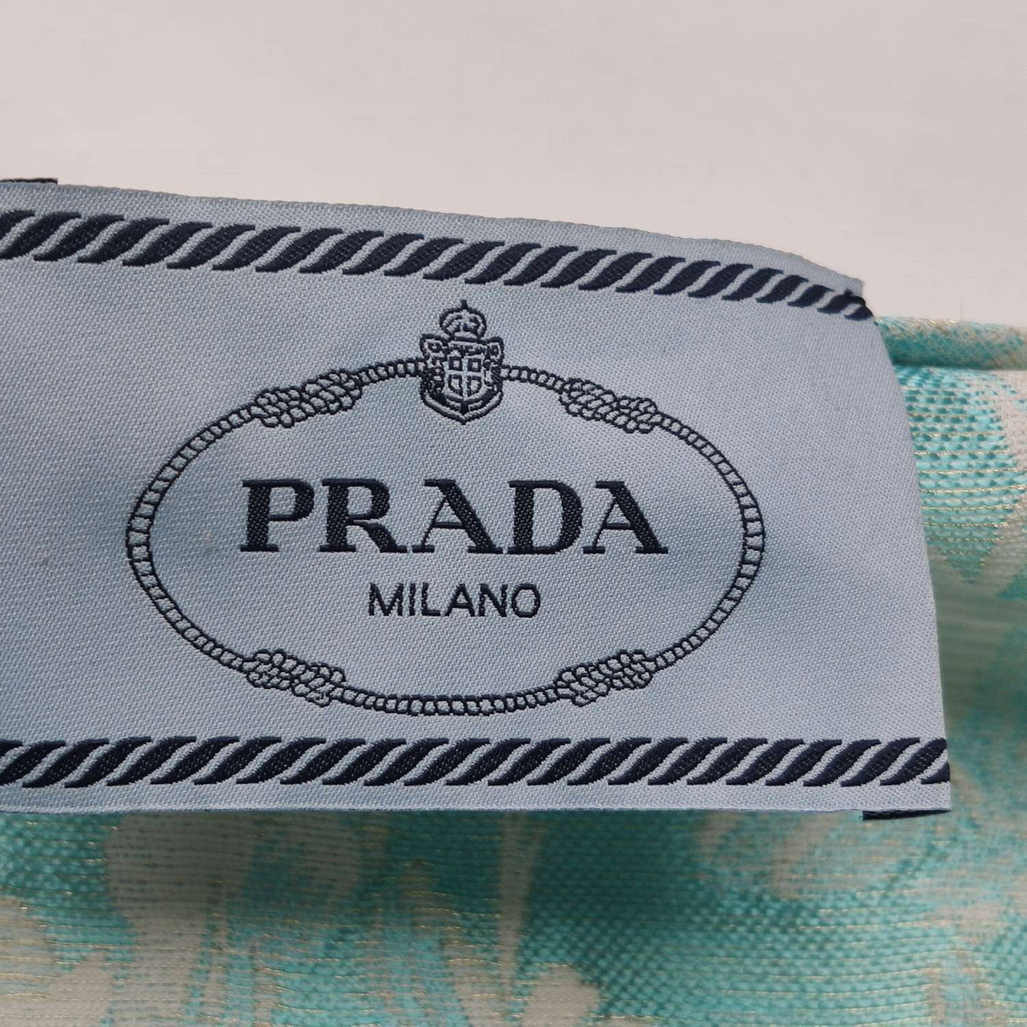 Prada Prada Silk Blend Color-Blocked Dress Size 42 - dmc Size M / US 6-8 / IT 42-44 - 4 Thumbnail