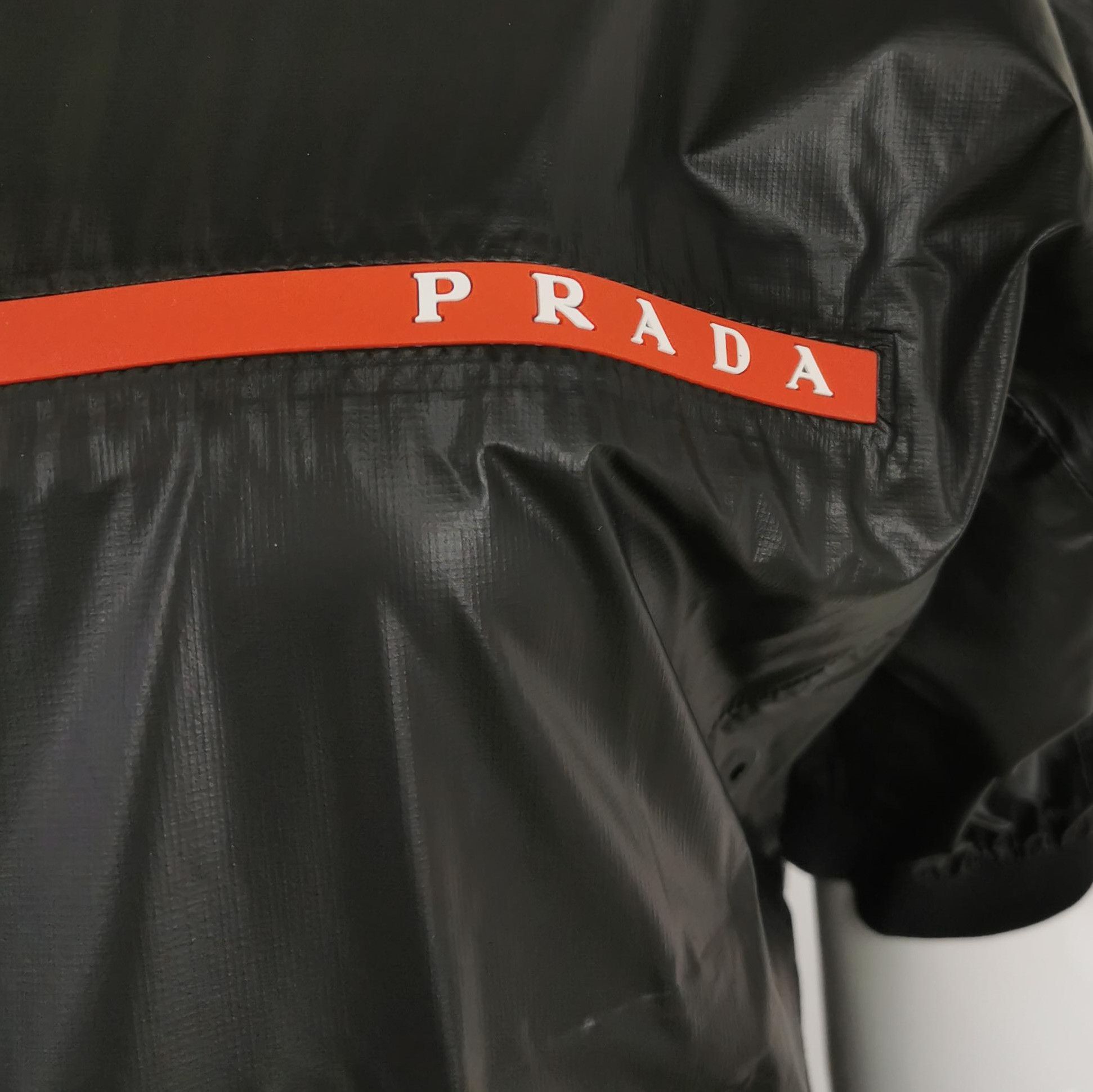 Prada Prada Logo Hooded Top in Black - dmc Size XXS / US 00 / IT 34 - 3 Thumbnail