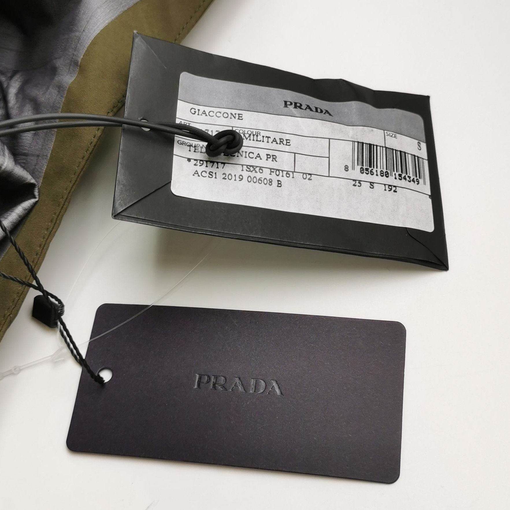 Prada Prada Logo Hooded Cape in Olive Green - dmc Size S / US 4 / IT 40 - 4 Thumbnail