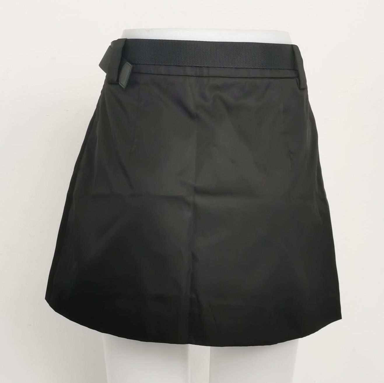 Prada Prada Black Utility Skirt with Triangle Logo - dmc Size 36" / US 14 / IT 50 - 2 Thumbnail