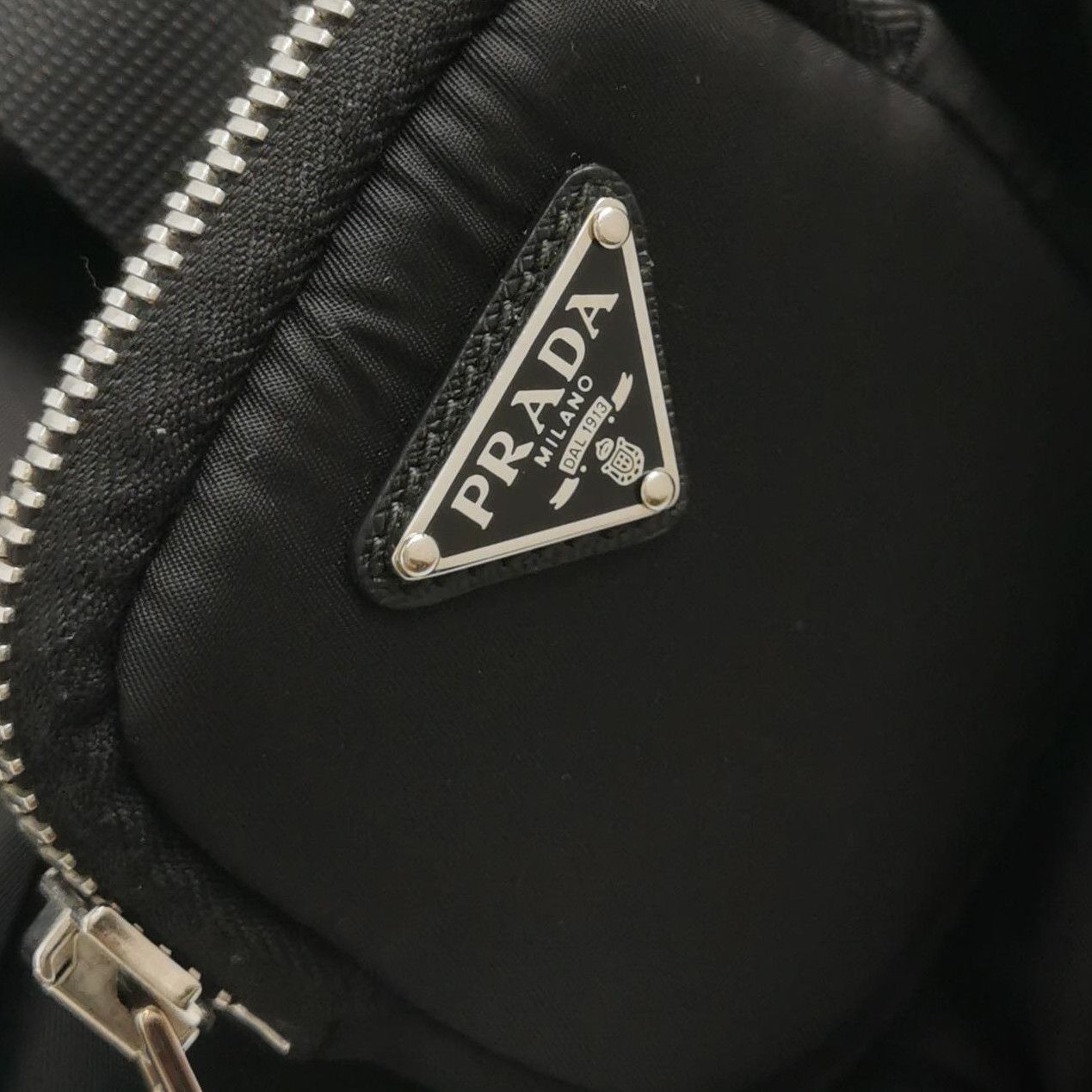Prada Prada Black Utility Skirt with Triangle Logo - dmc Size 36" / US 14 / IT 50 - 3 Thumbnail