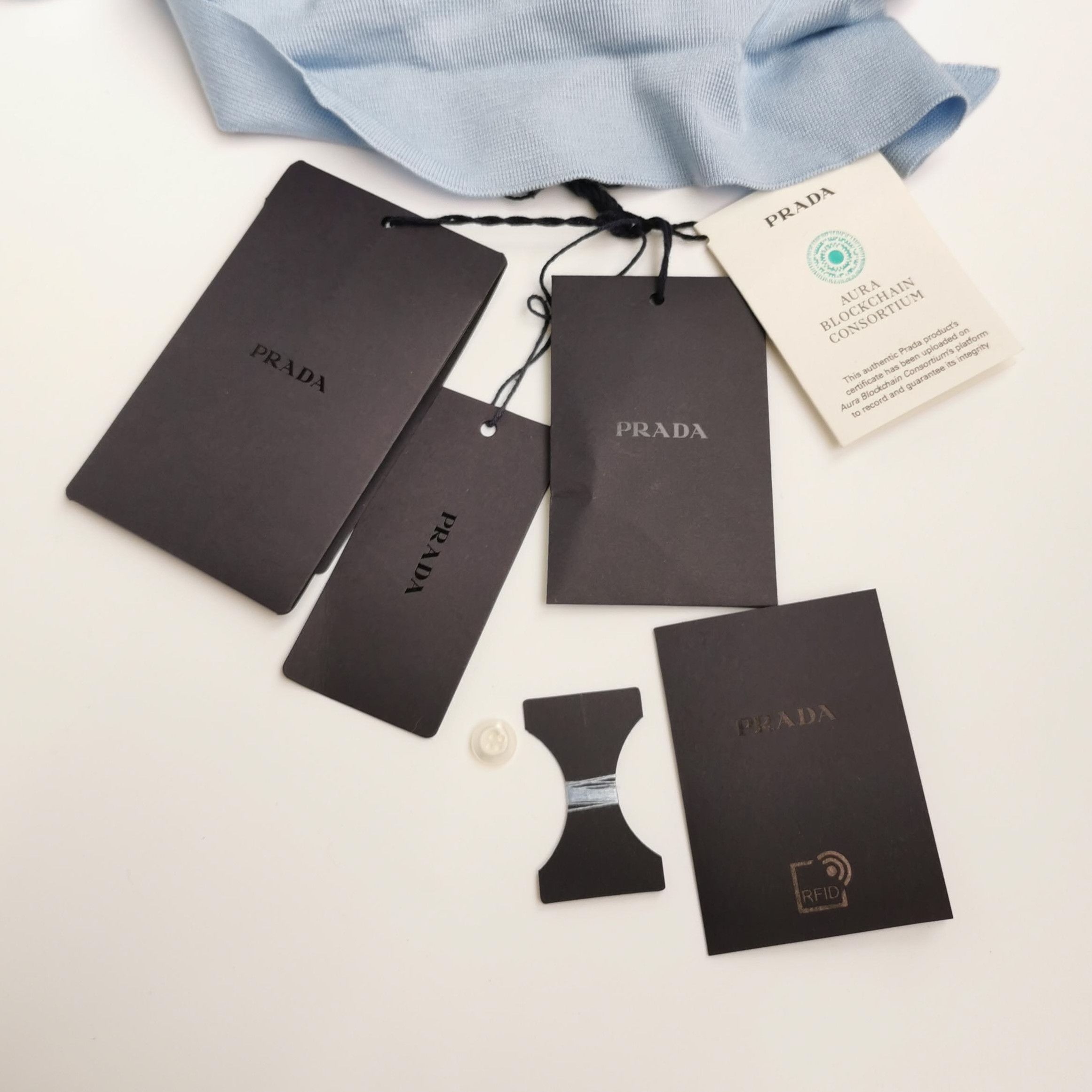 Prada Prada Silk Logo Polo Dress with Belt - dmc Size XXS / US 00 / IT 34 - 4 Thumbnail