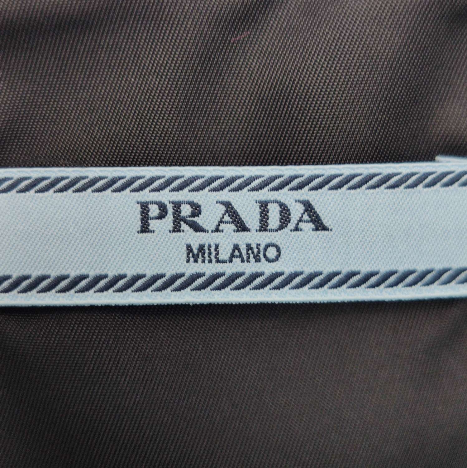 Prada Prada Black Triangle Logo Dress Size 36 - dmc Size XXS / US 00 / IT 34 - 4 Thumbnail