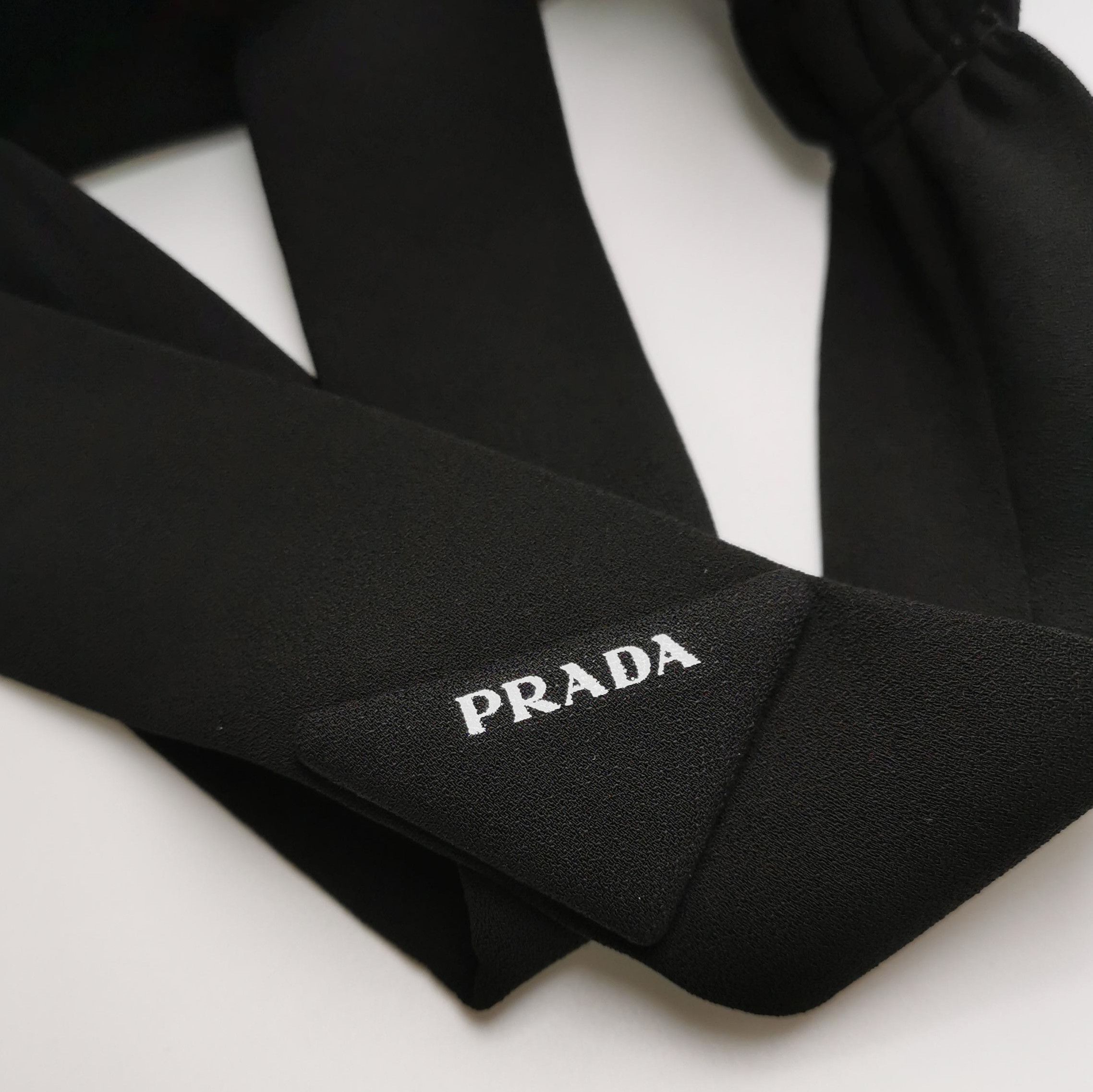 Prada Prada Logo Backless Dress in Black - dmc Size S / US 4 / IT 40 - 3 Thumbnail