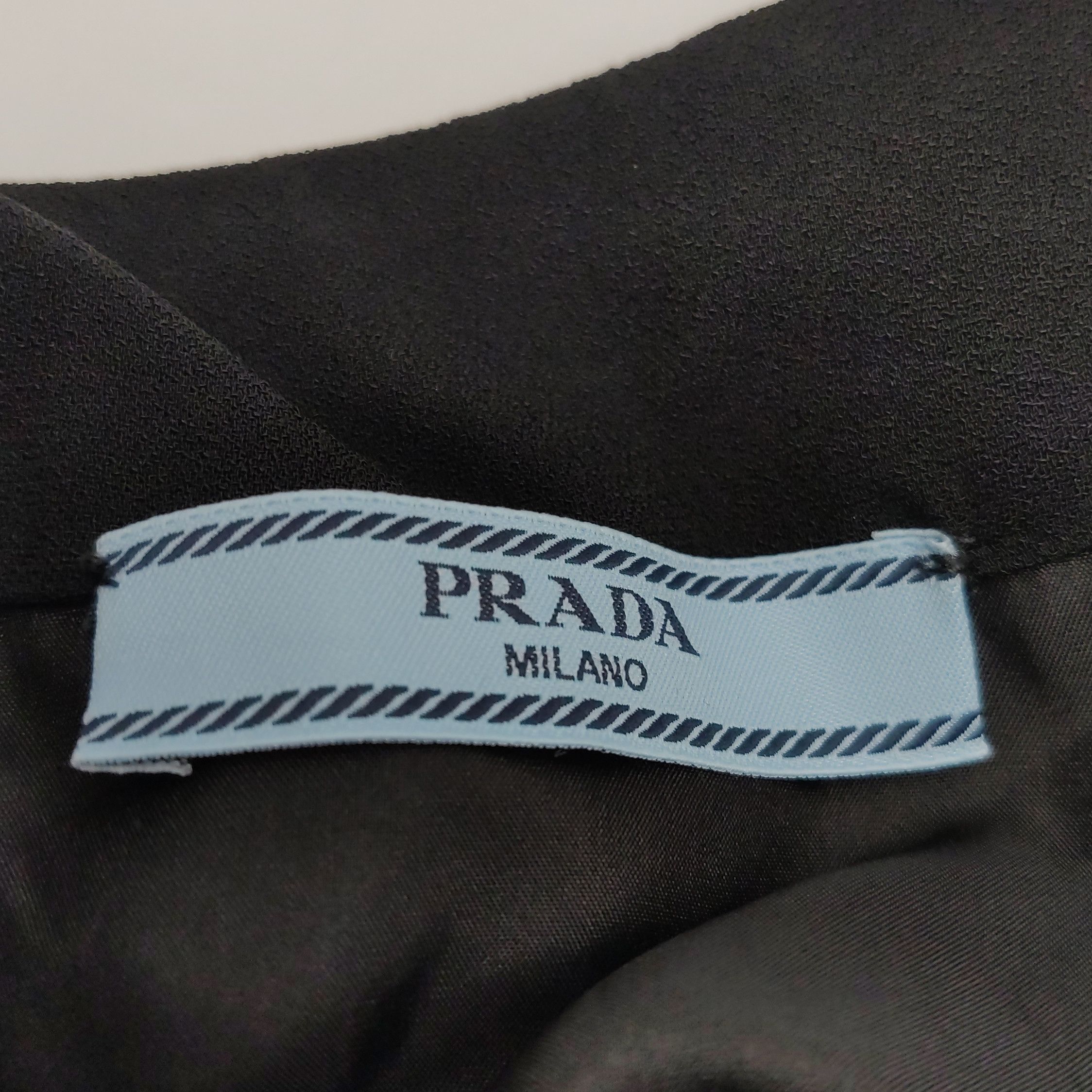 Prada Prada Logo Backless Dress in Black - dmc Size S / US 4 / IT 40 - 5 Thumbnail