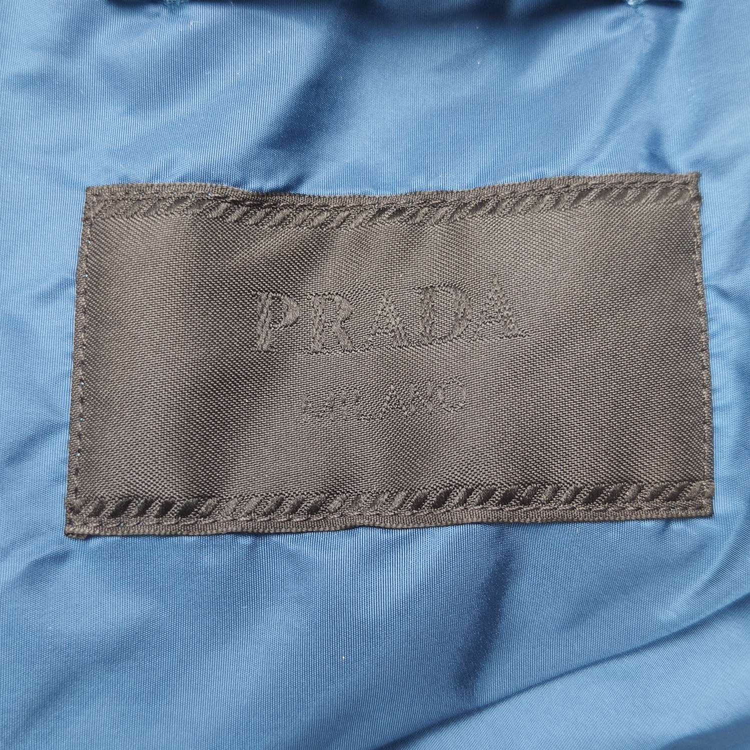 Prada Prada Navy Cotton Shirt Jacket - dmc Size M / US 6-8 / IT 42-44 - 5 Thumbnail